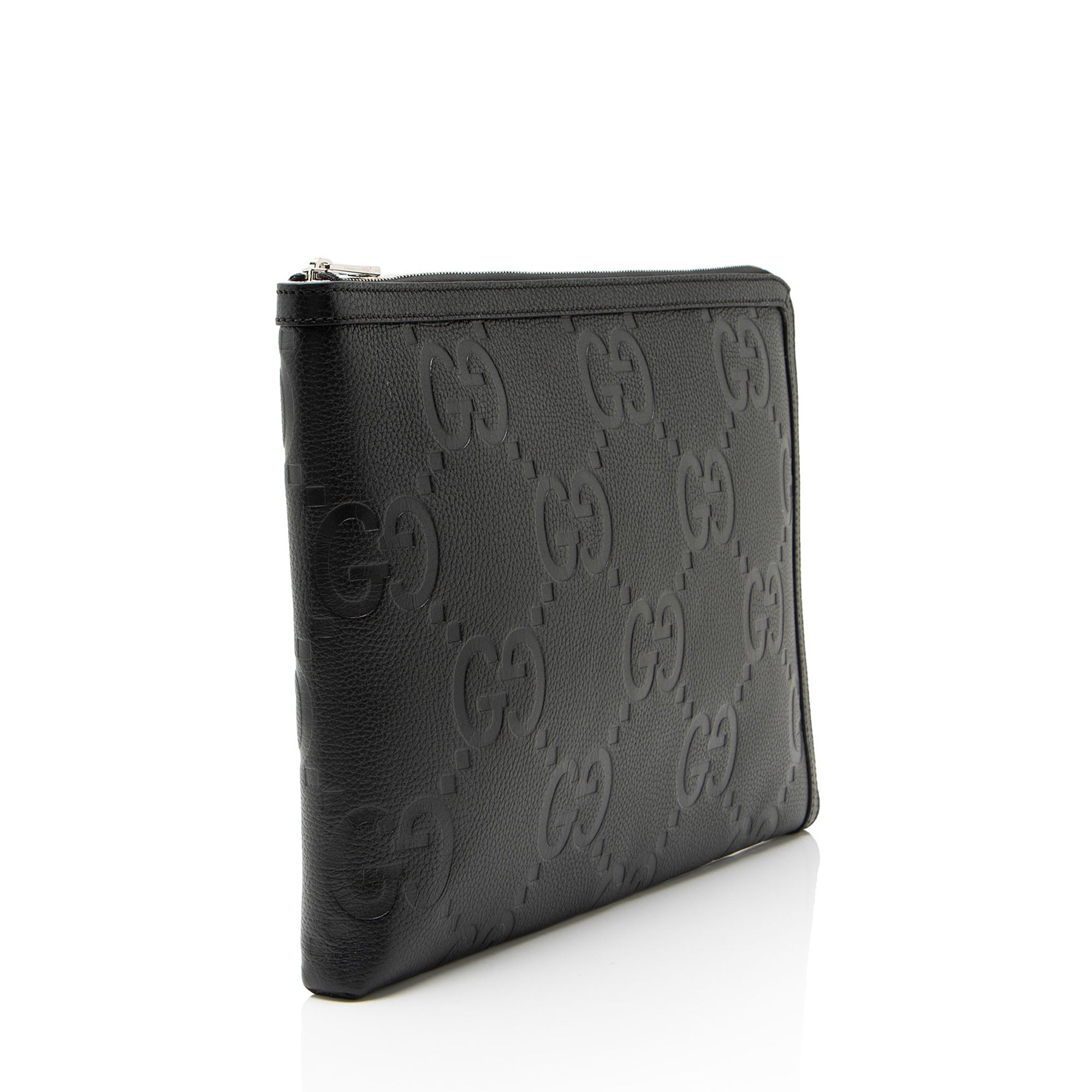 Gucci Jumbo GG Embossed Leather Document Case