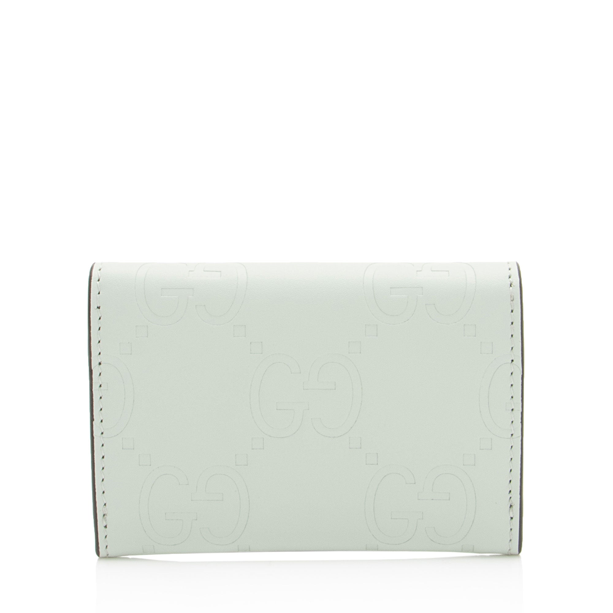 Gucci Jumbo GG Leather Card Case