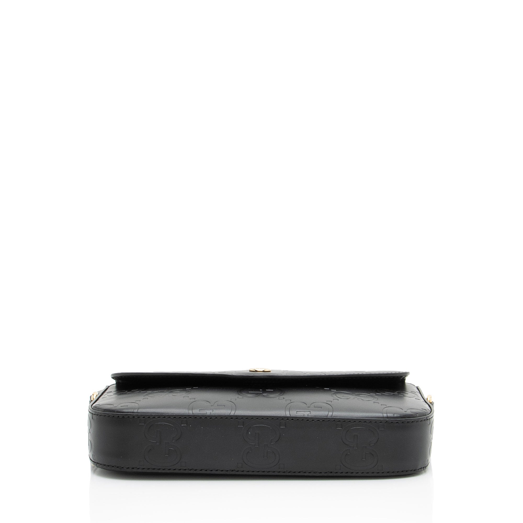 Gucci Jumbo GG Leather Mini Pochette