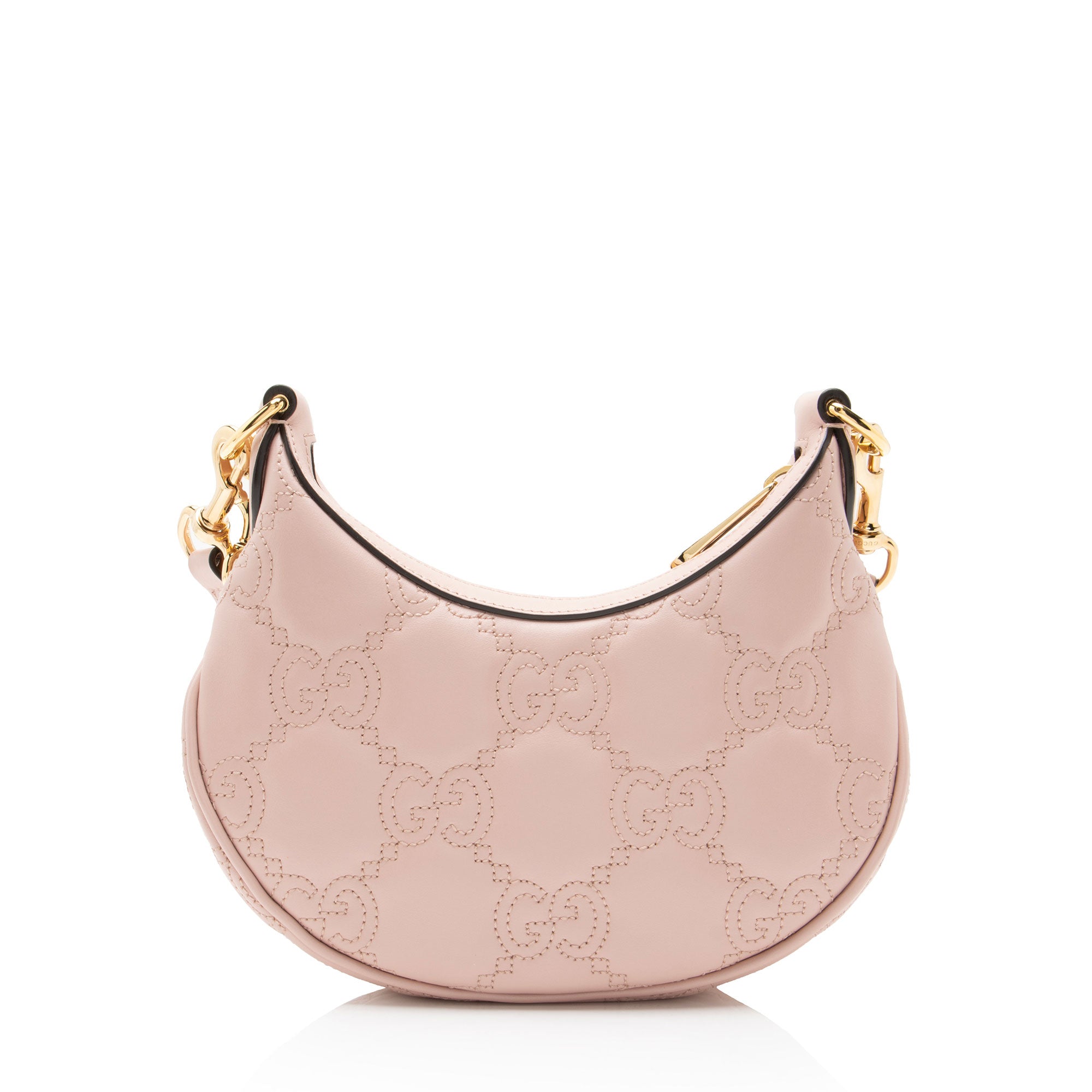 Gucci Jumbo GG Matelasse Leather Small Hobo