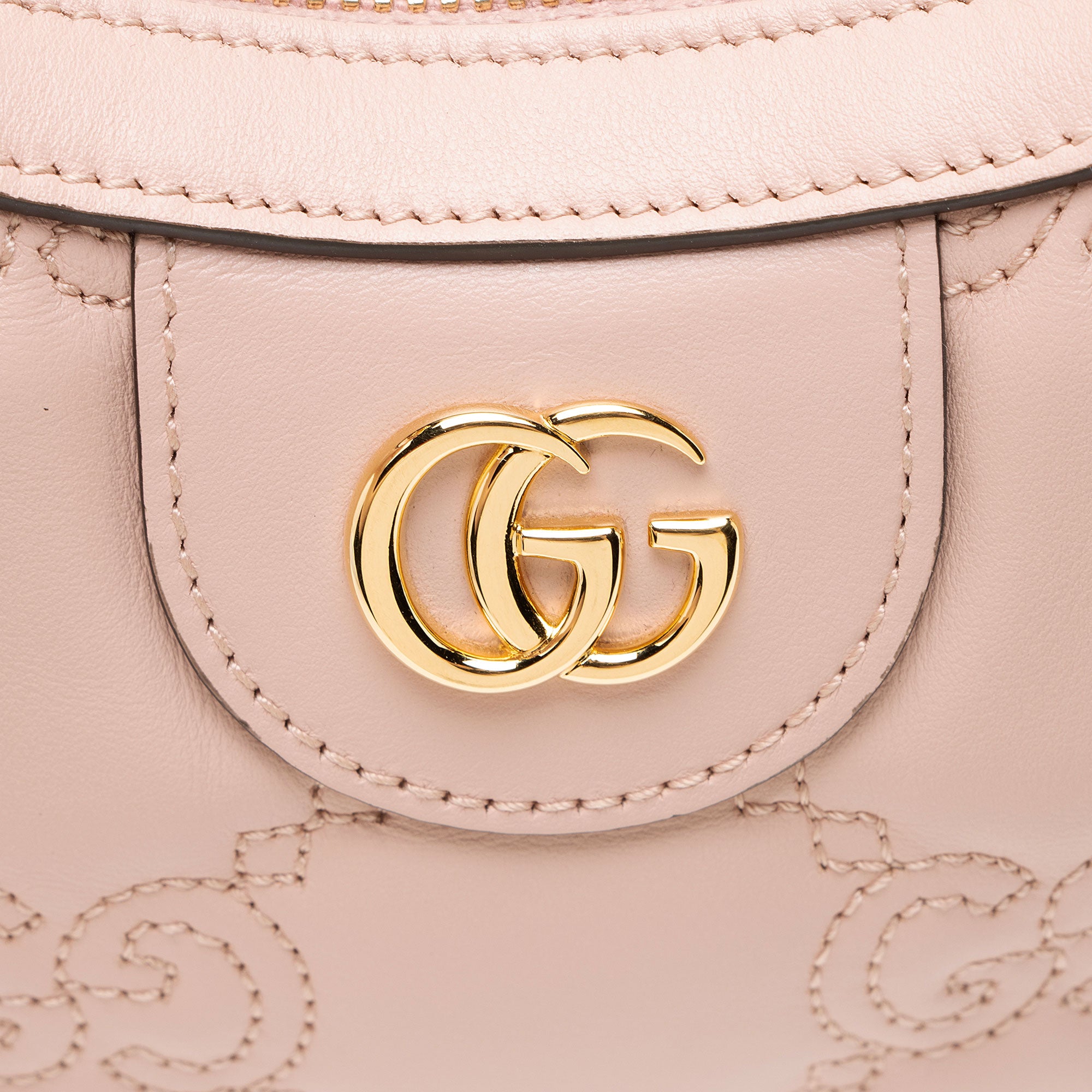 Gucci Jumbo GG Matelasse Leather Small Hobo