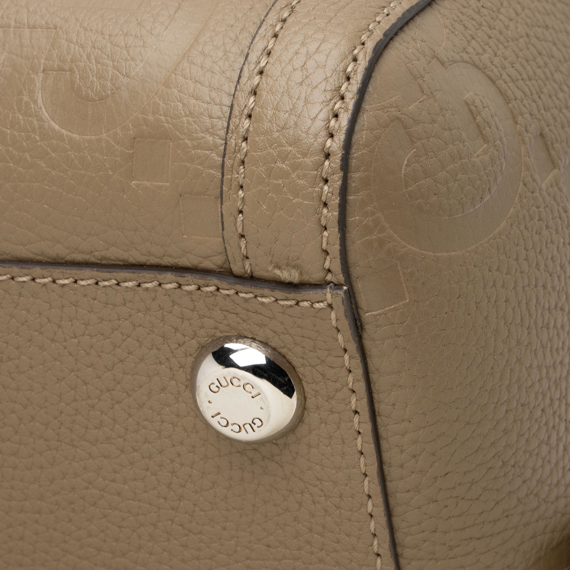 Gucci Jumbo GG Leather Small Duffle Bag (SHF-sZdAaV)