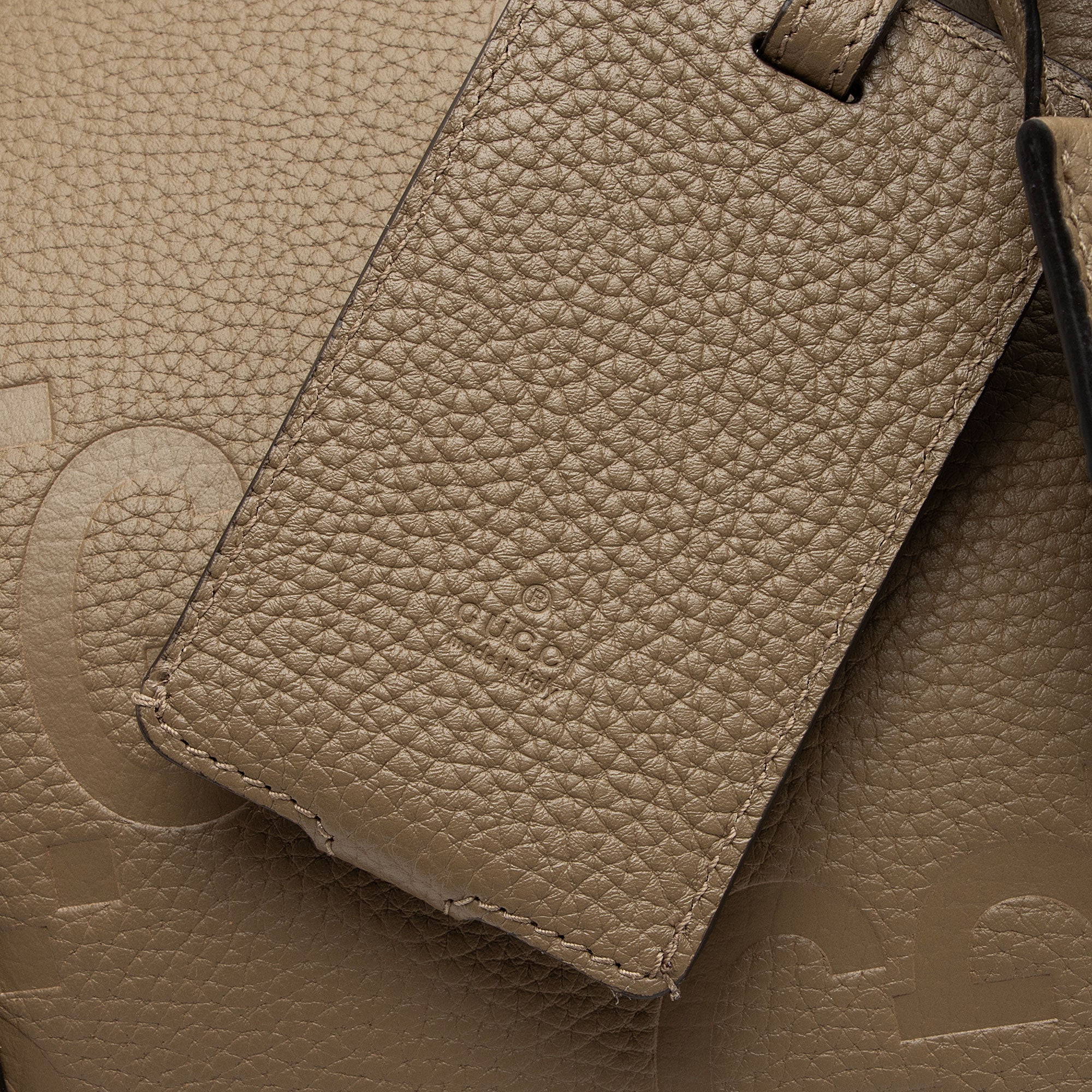 Gucci Jumbo GG Leather Small Duffle Bag (SHF-sZdAaV)