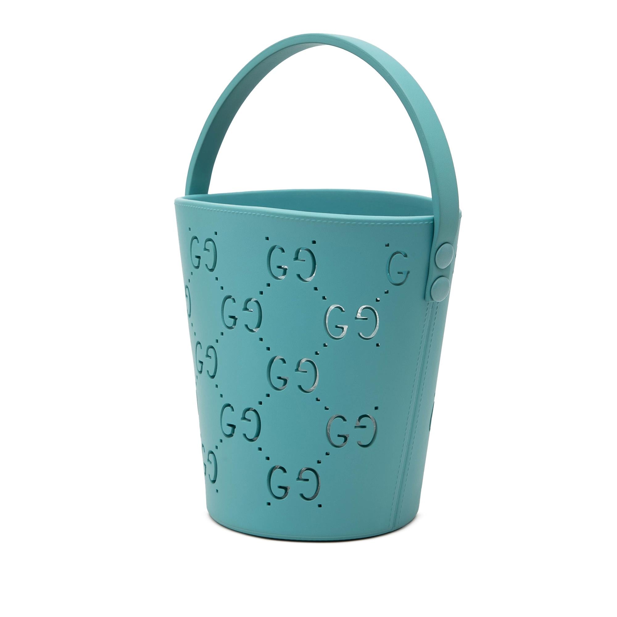 Gucci Kids GG Rubber Bucket Bag