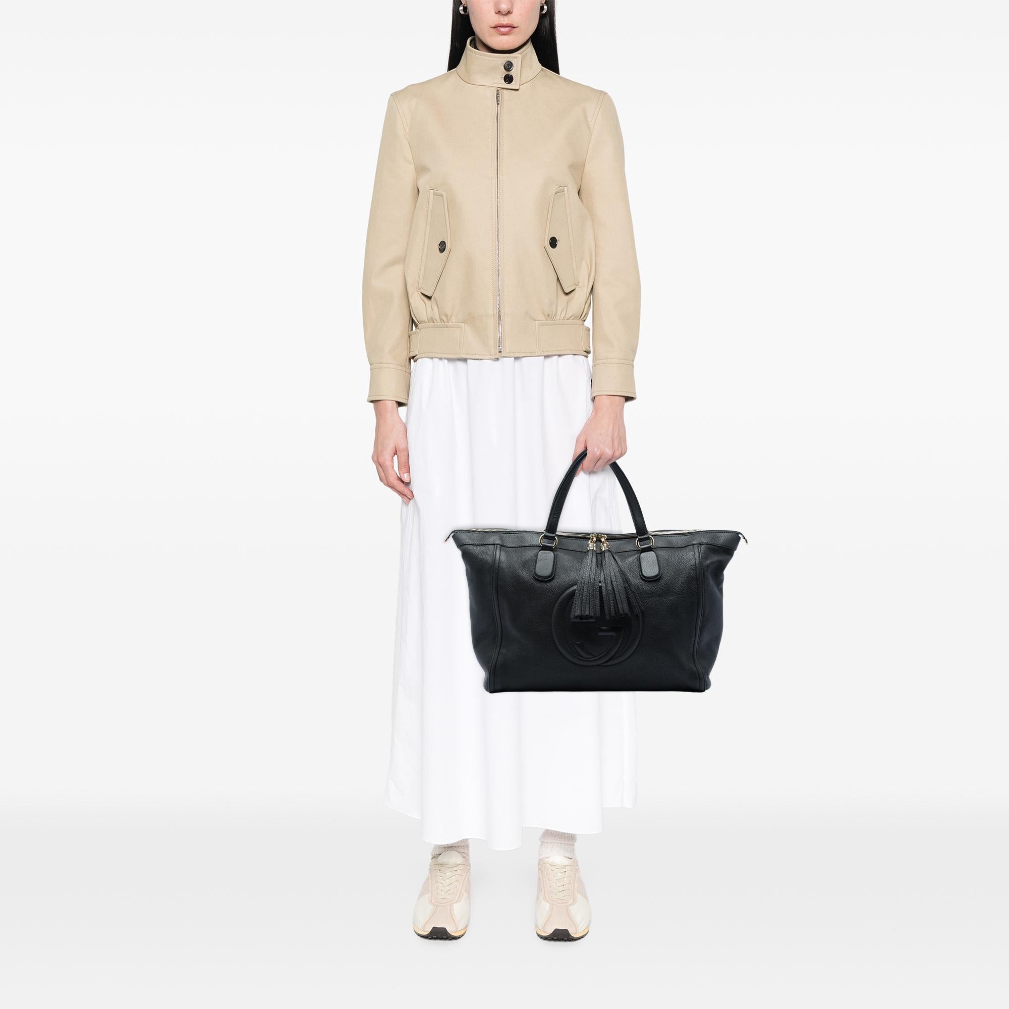 Gucci Large Calfskin Soho Working Tote