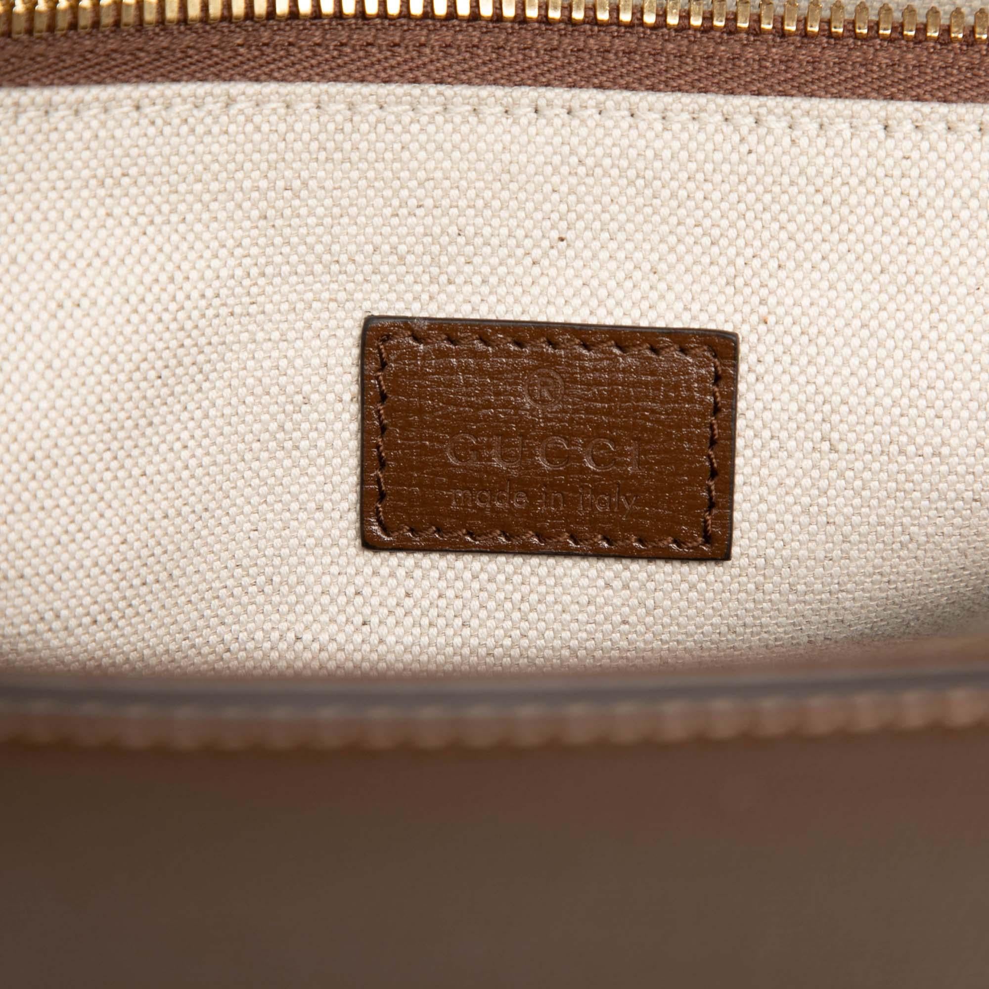 Gucci Large Calfskin Web Horsebit 1955 Crossbody