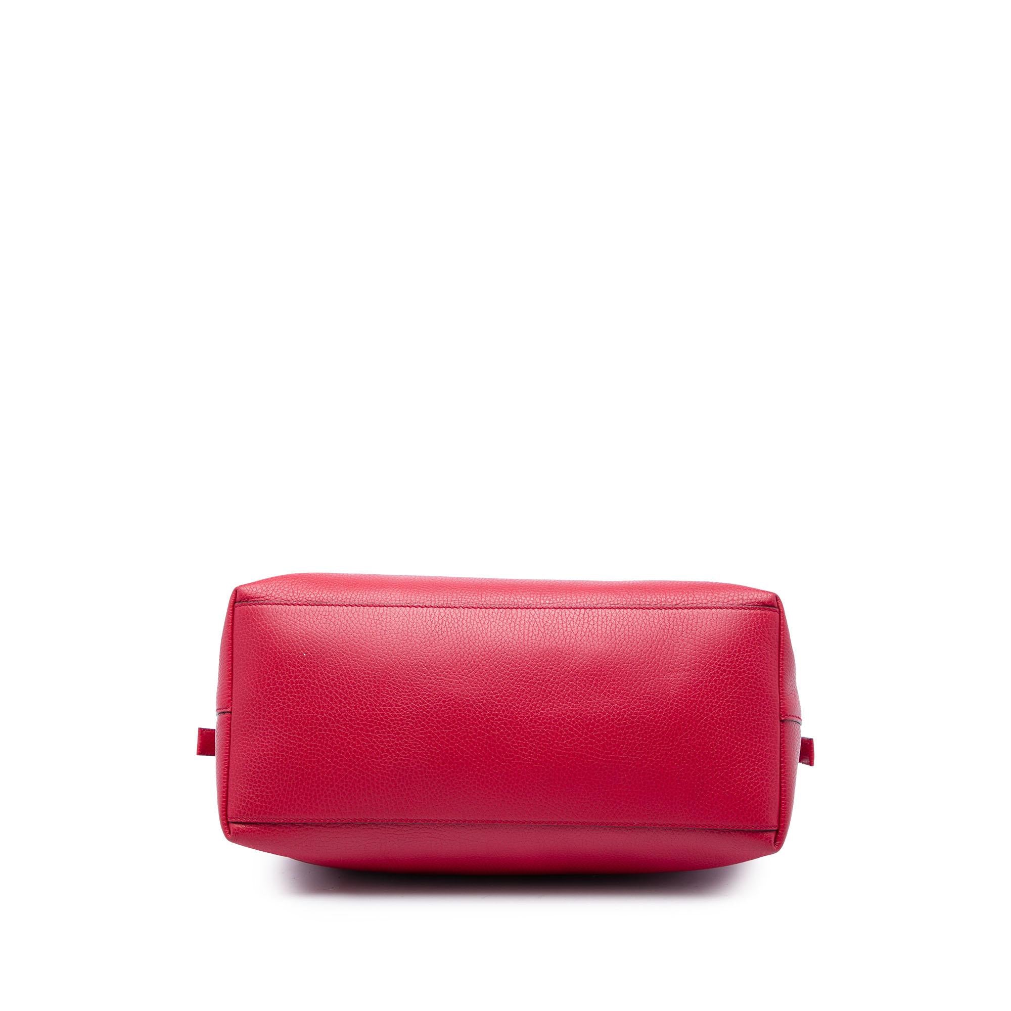 Gucci Large Dollar Calfskin GG Charm Dome Satchel