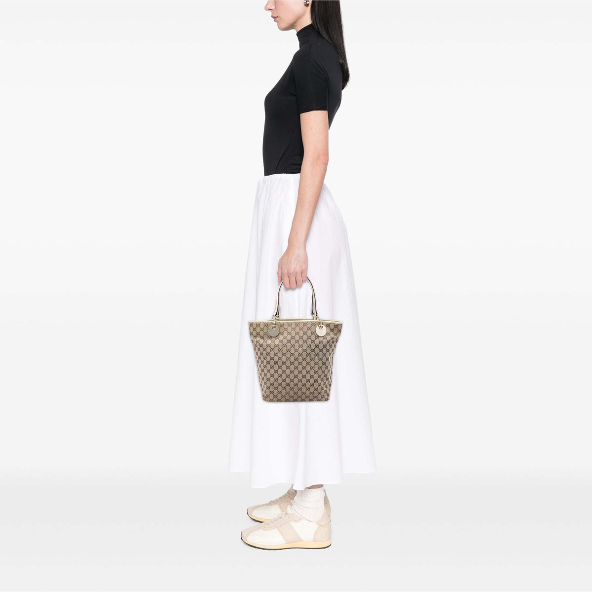 Gucci Large GG Canvas Eclipse Tote