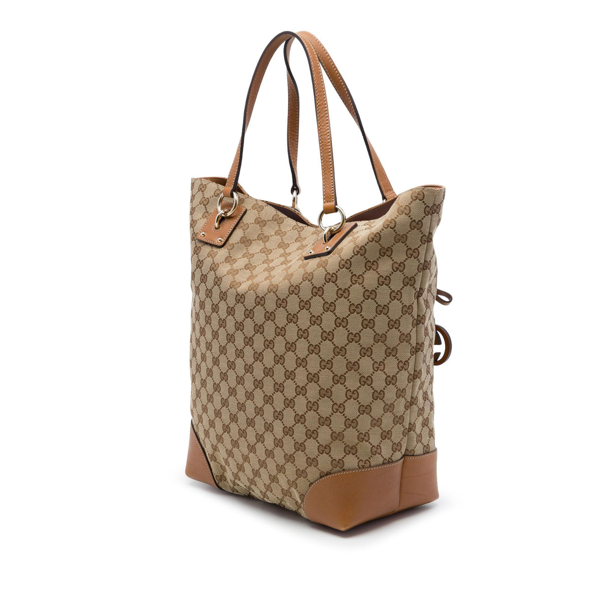 Gucci Large GG Canvas GG Charm Tote