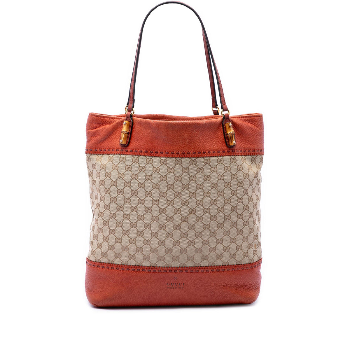 Gucci Large GG Canvas Laidback Crafty Tote