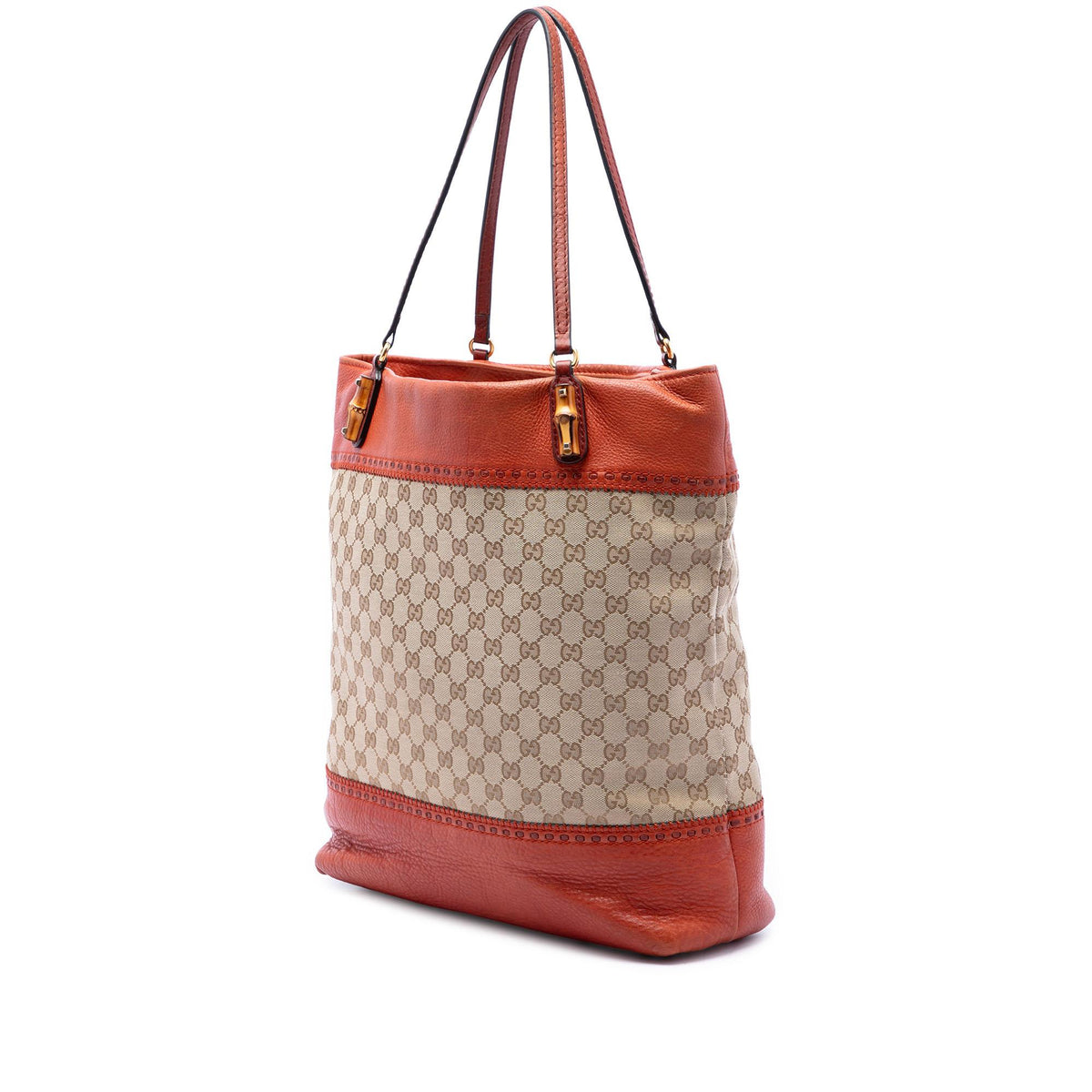 Gucci Large GG Canvas Laidback Crafty Tote