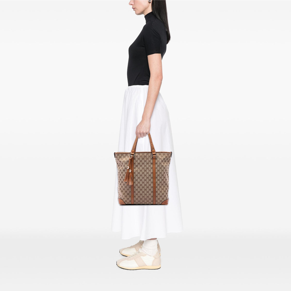 Gucci Large GG Canvas Marrakech Tote
