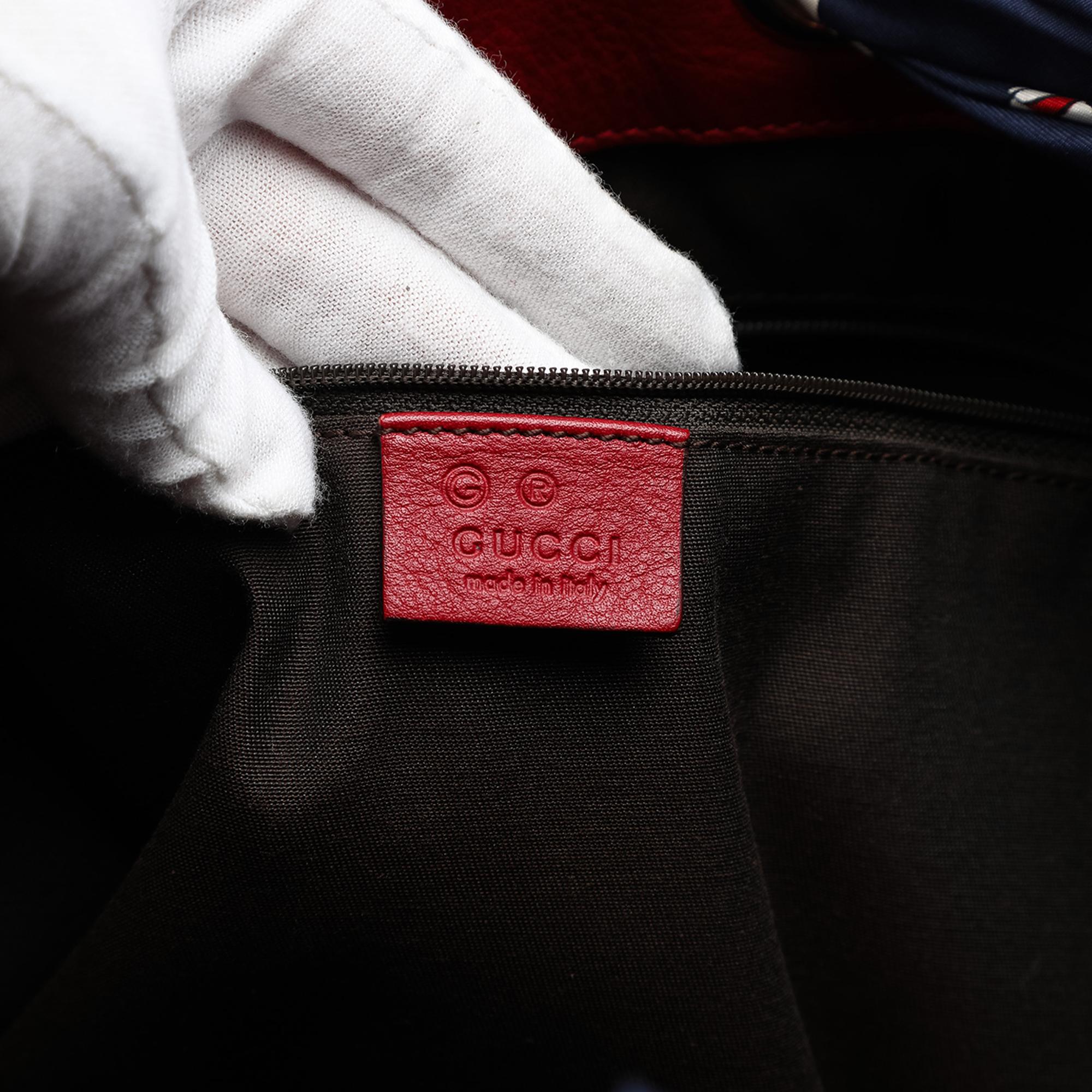 Gucci Large GG Canvas Positano Tote
