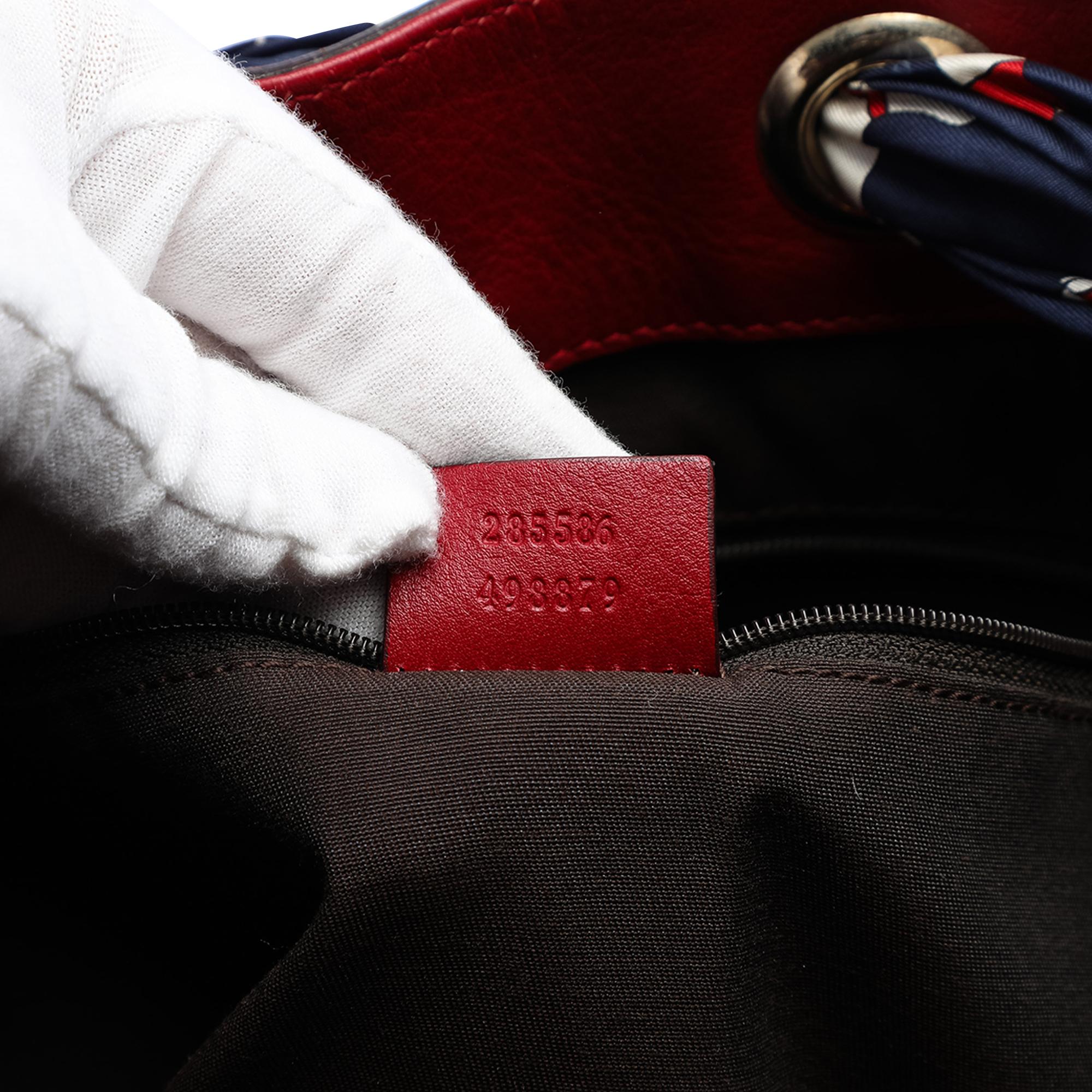 Gucci Large GG Canvas Positano Tote