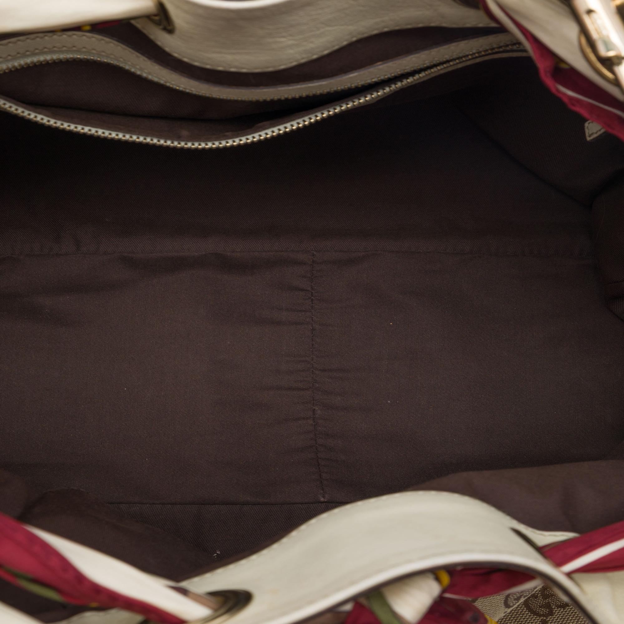 Gucci Large GG Canvas Positano Tote