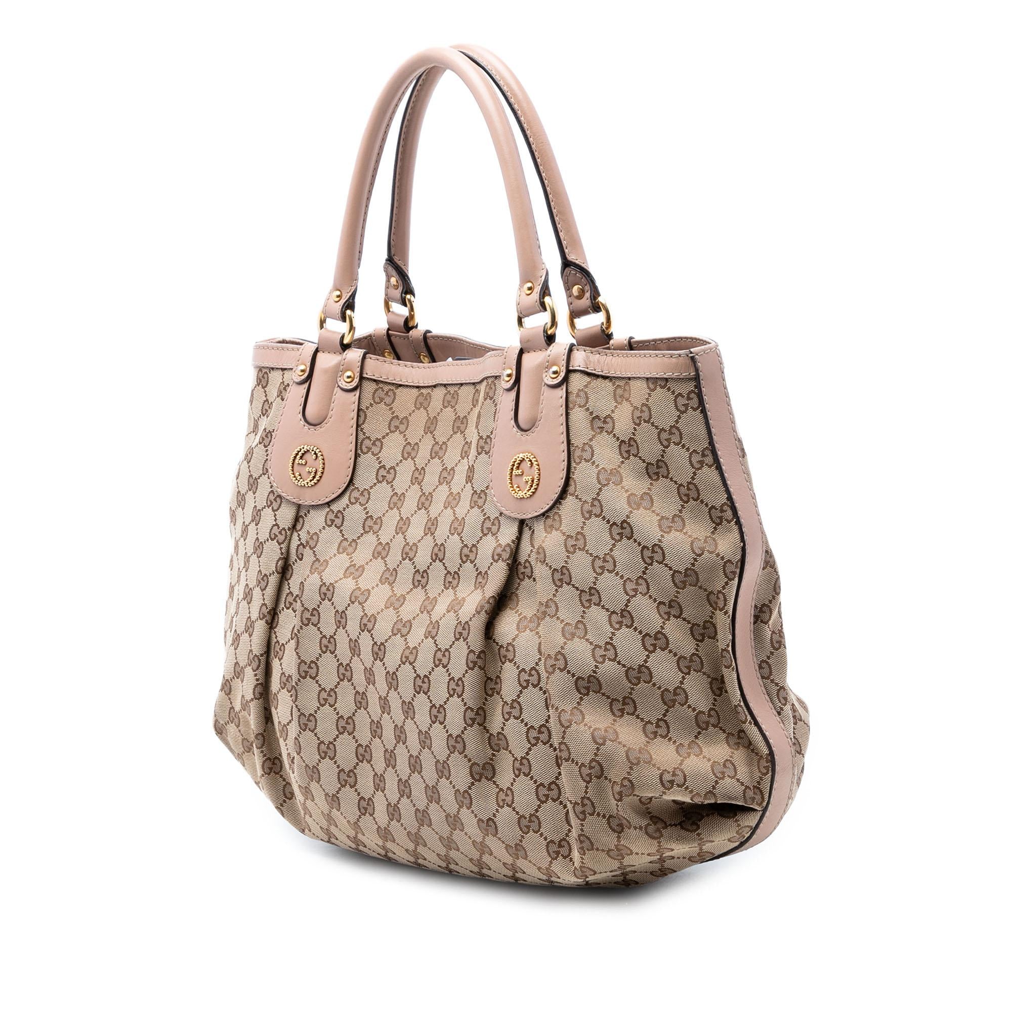 Gucci Large GG Canvas Scarlett Tote