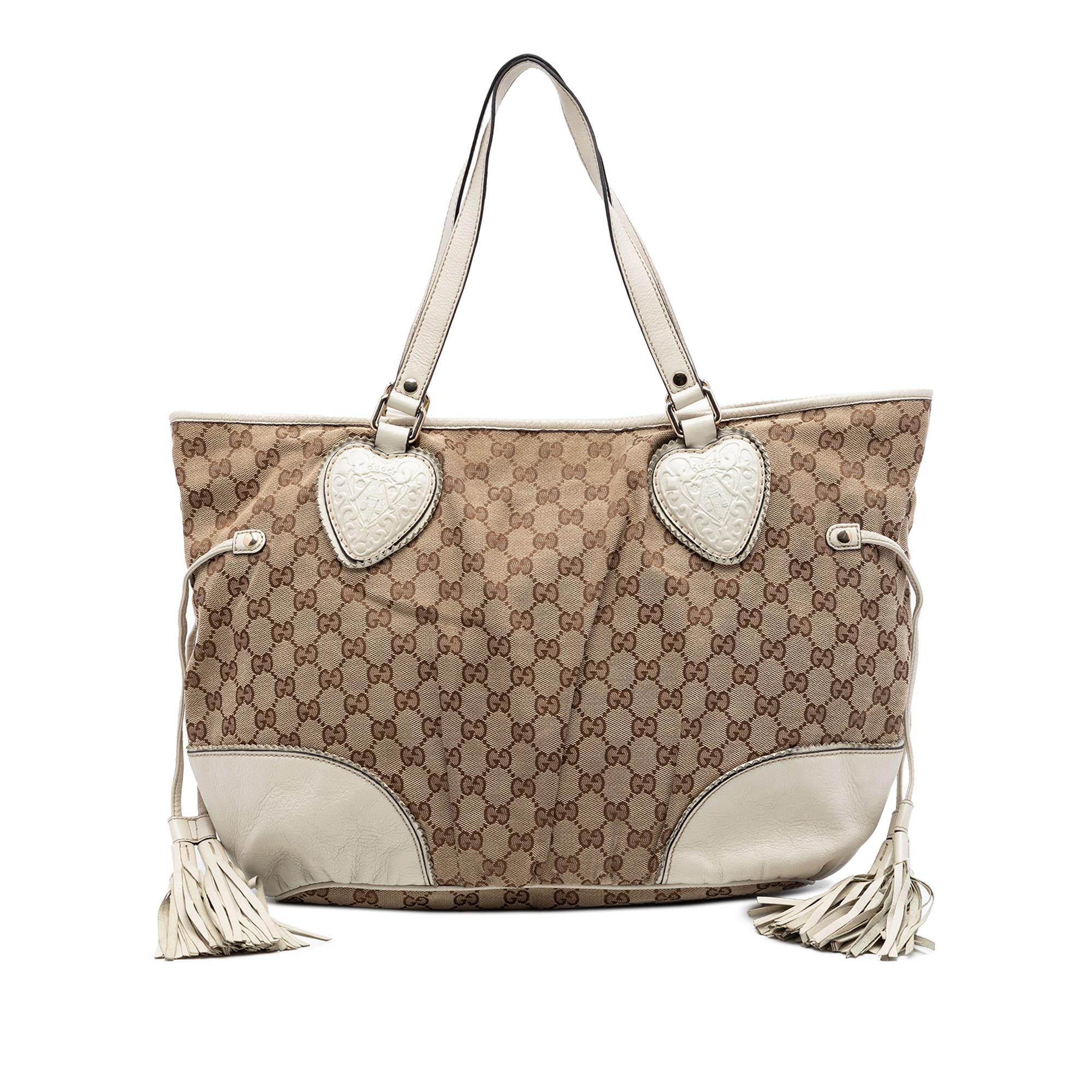 Gucci Large GG Canvas Tribeca Tote