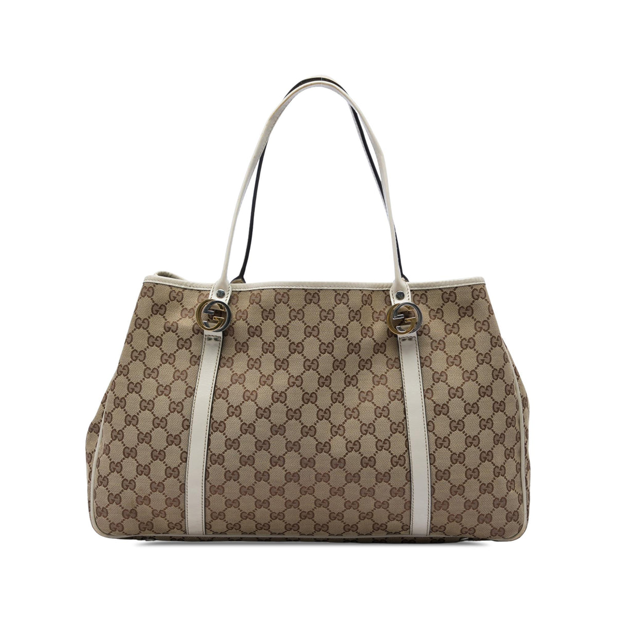 Gucci Large GG Canvas Twins Tote