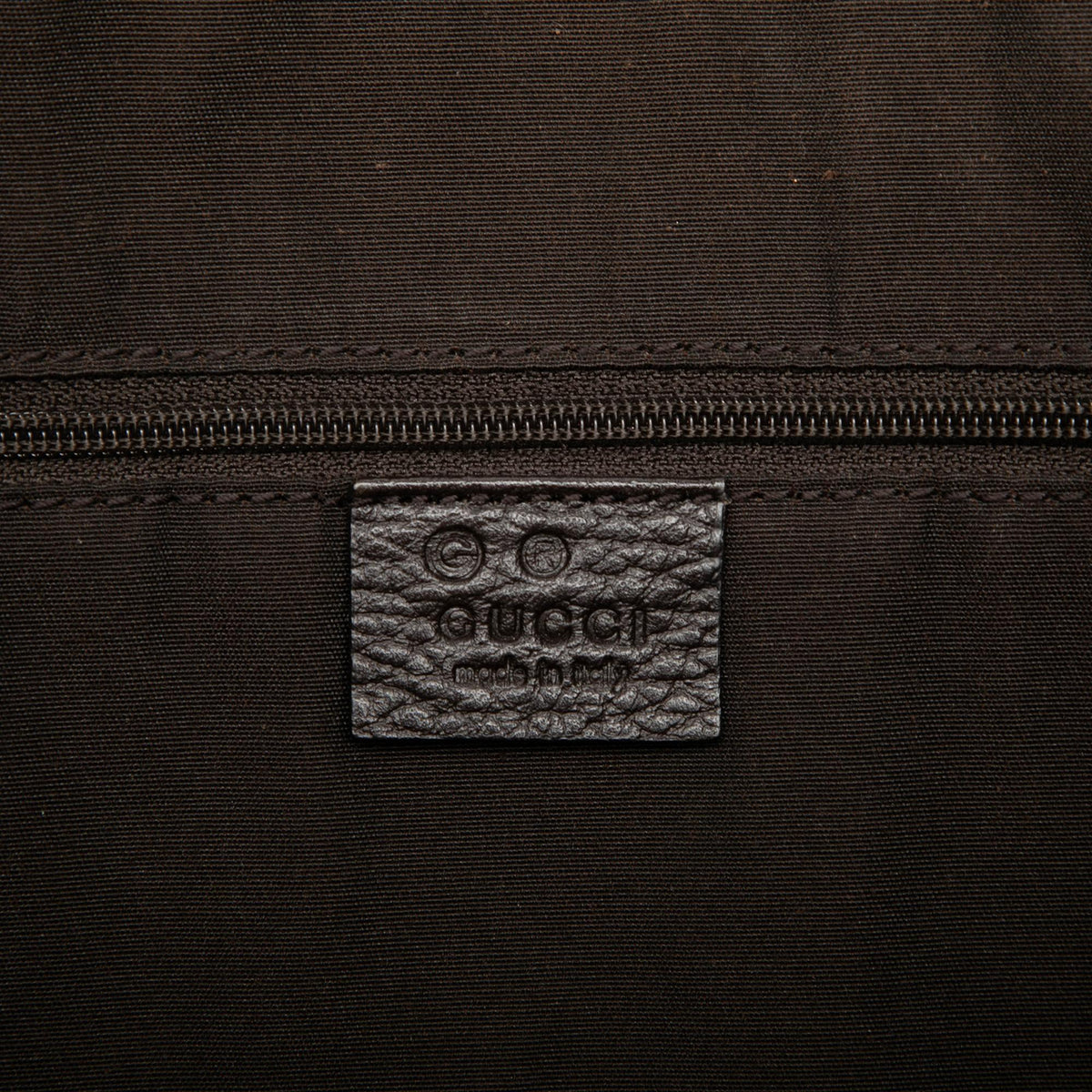 Gucci Large GG Crystal Half Moon Crossbody