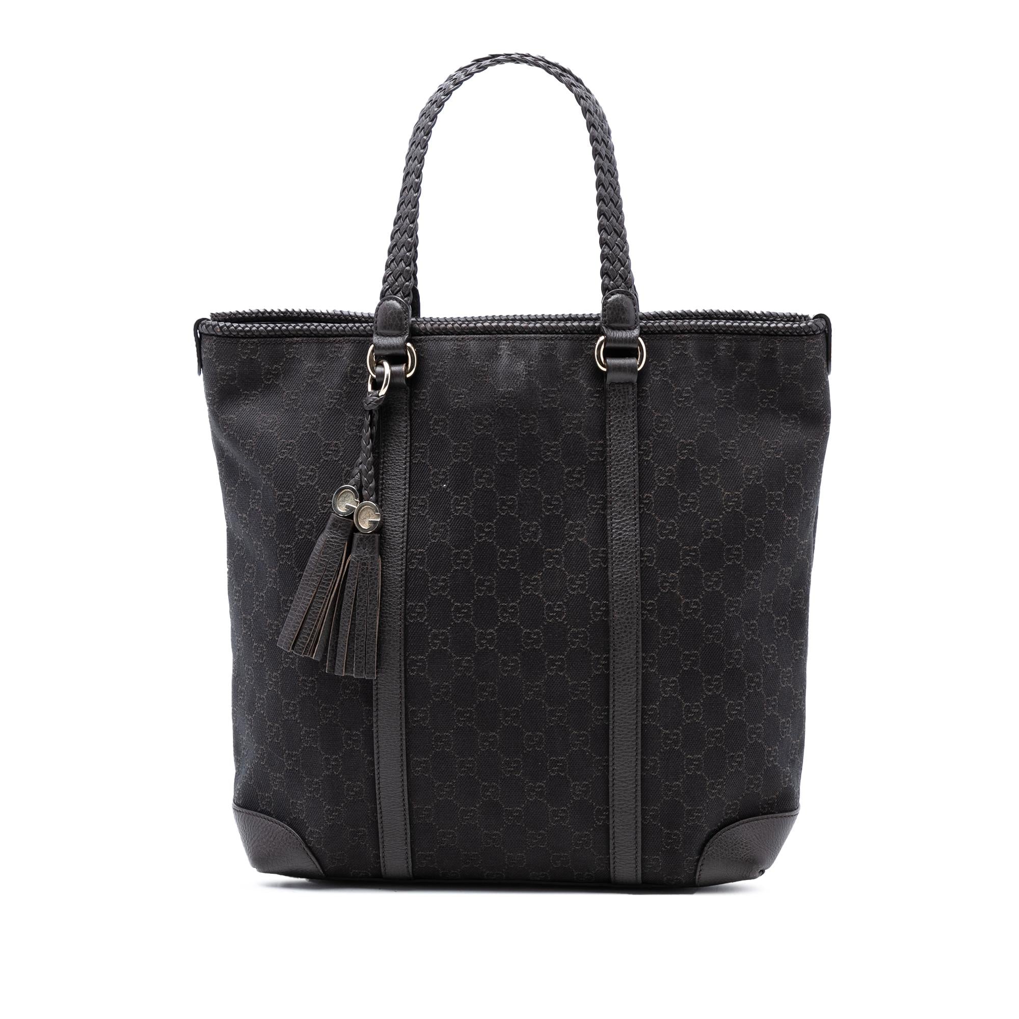 Gucci Large GG Denim Marrakech Tote
