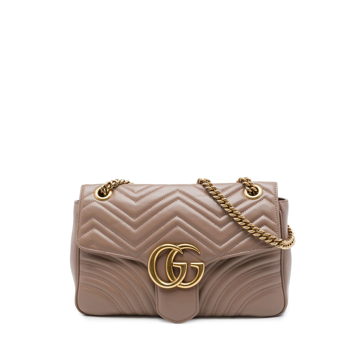 Gucci Large GG Marmont Matelasse Calfskin Shoulder Bag