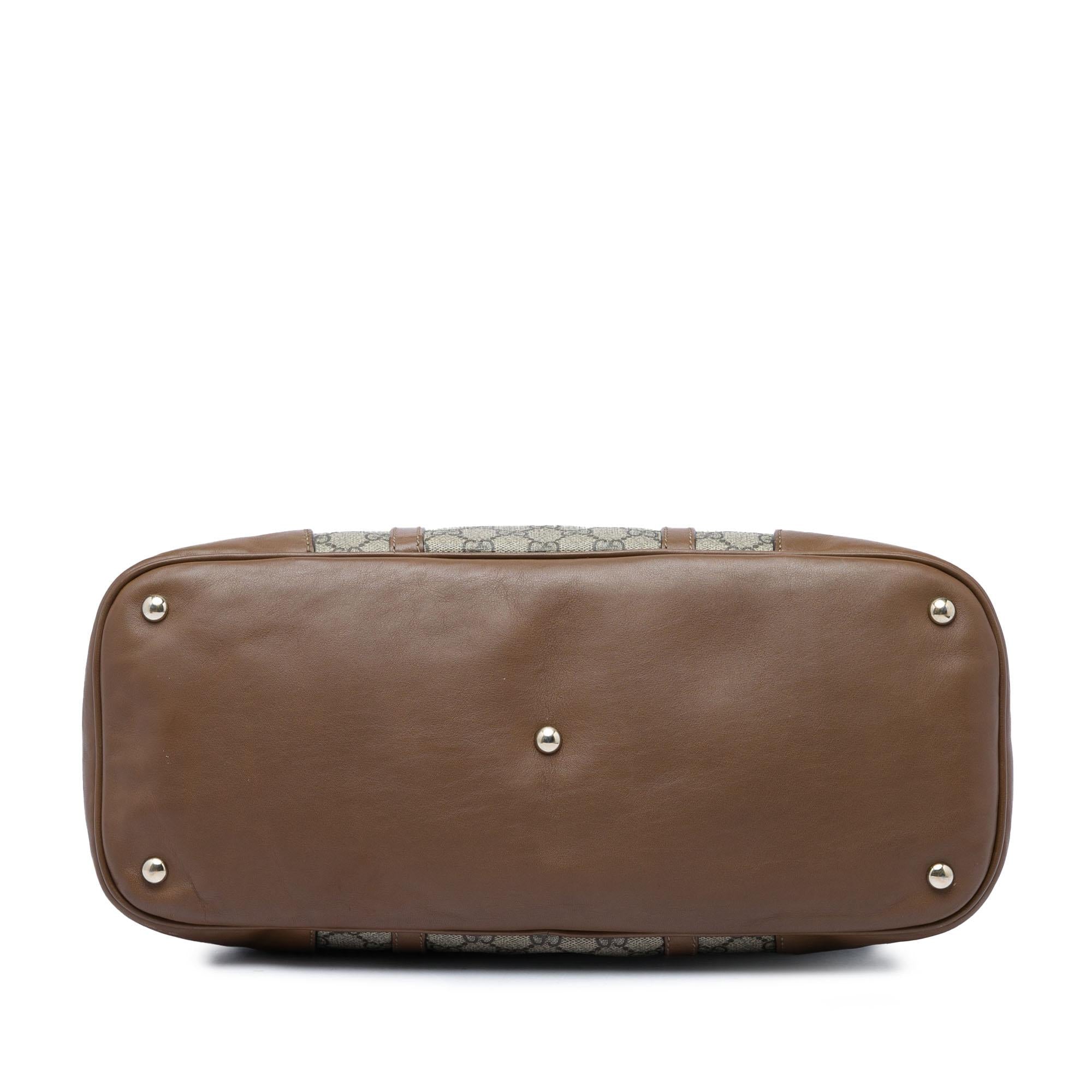 Gucci Large GG Supreme Nice Dome Top Handle Bag