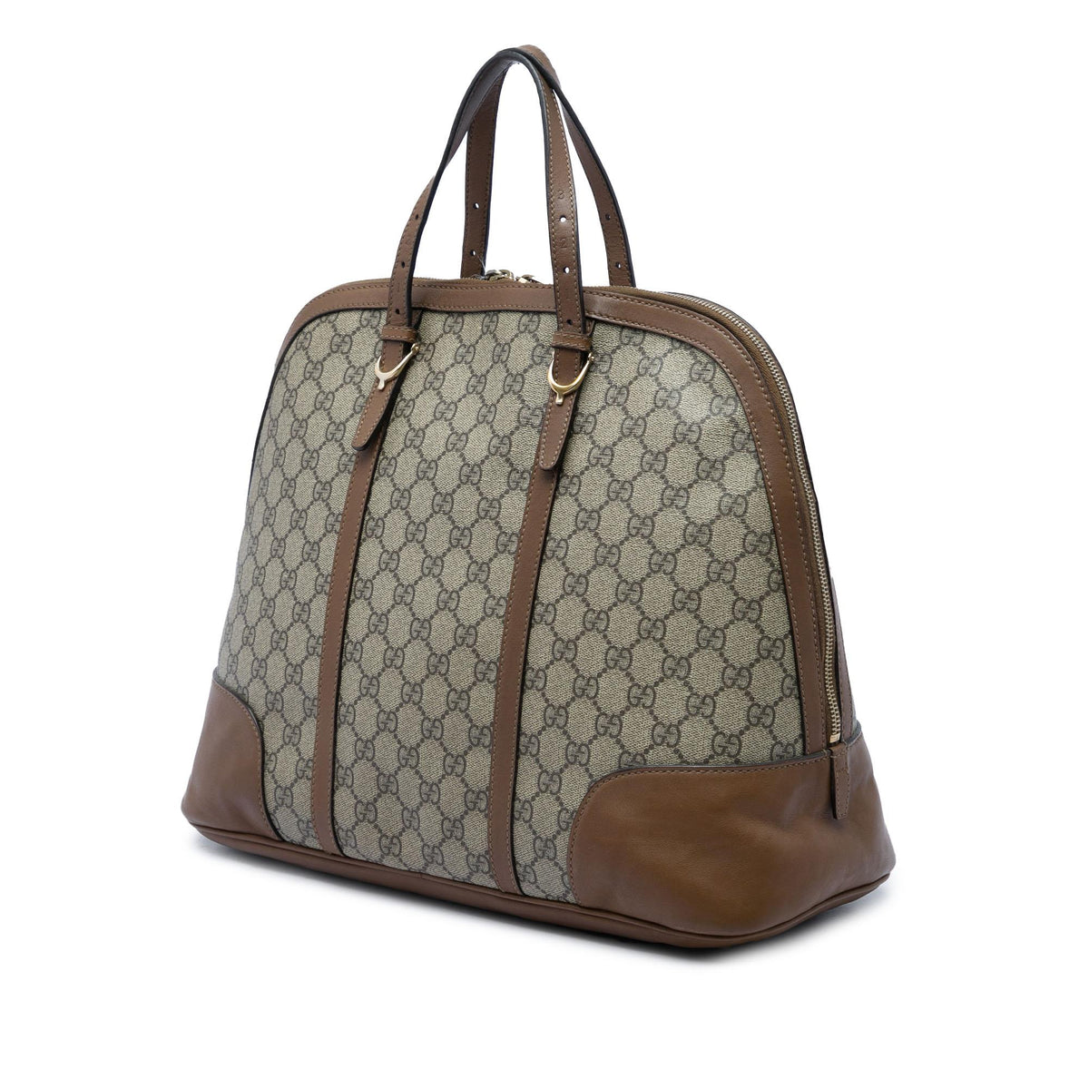 Gucci Large GG Supreme Nice Dome Top Handle Bag
