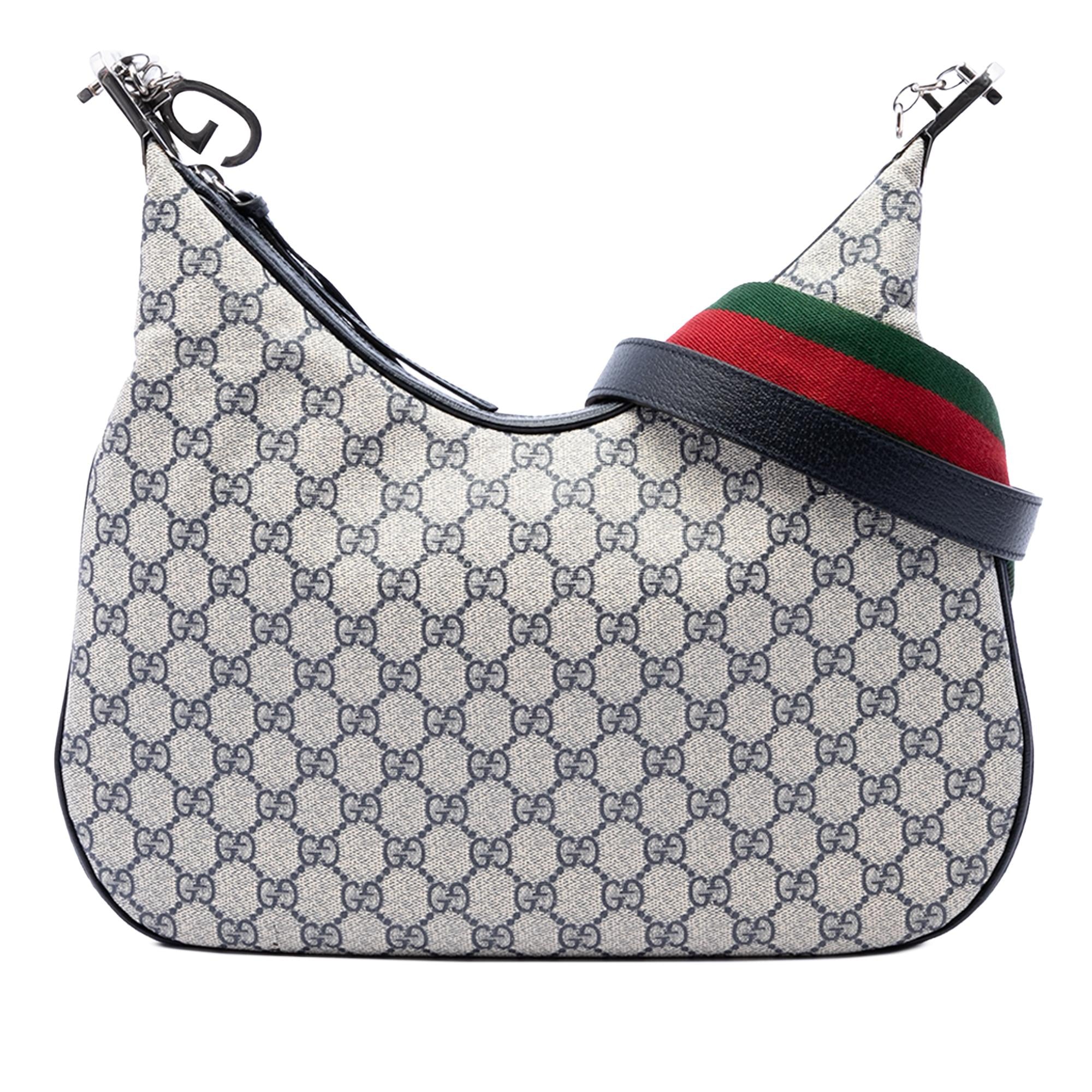 Gucci Large GG Supreme Web Attache Crossbody