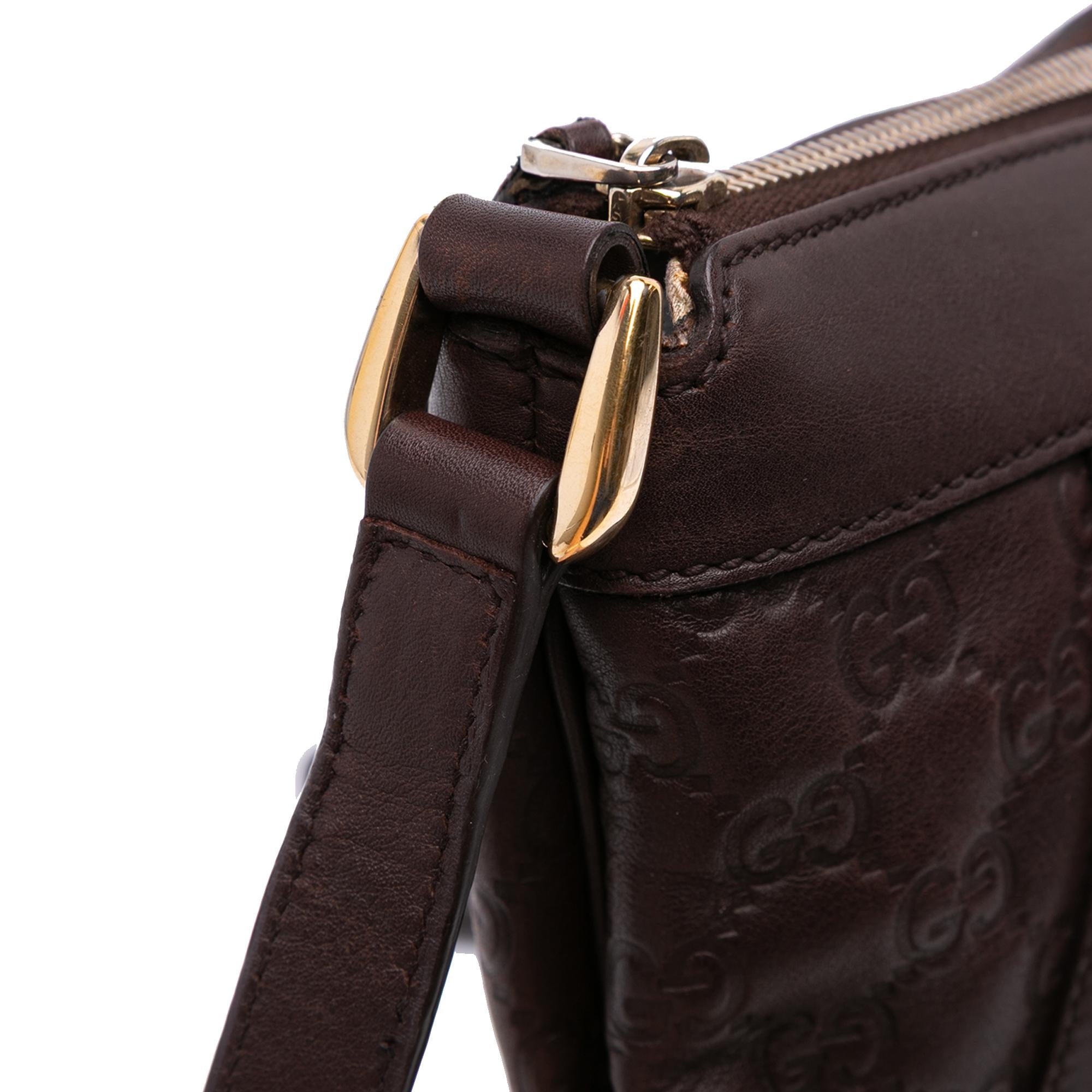 Gucci Large Guccissima Abbey D Ring Crossbody
