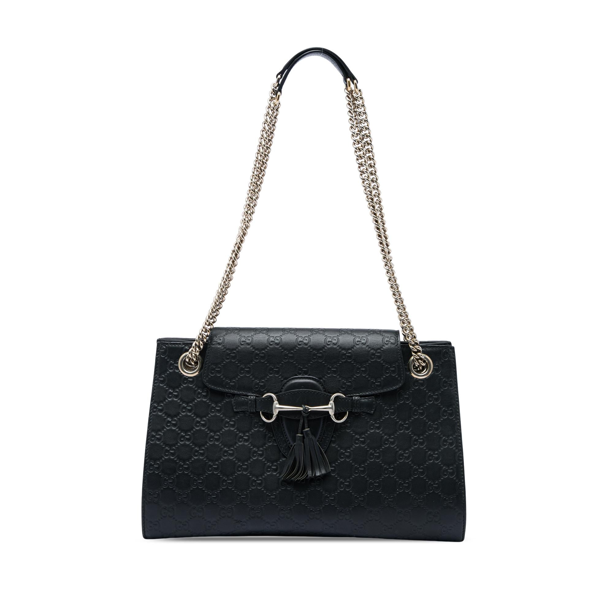 Gucci Large Guccissima Emily Shoulder Bag