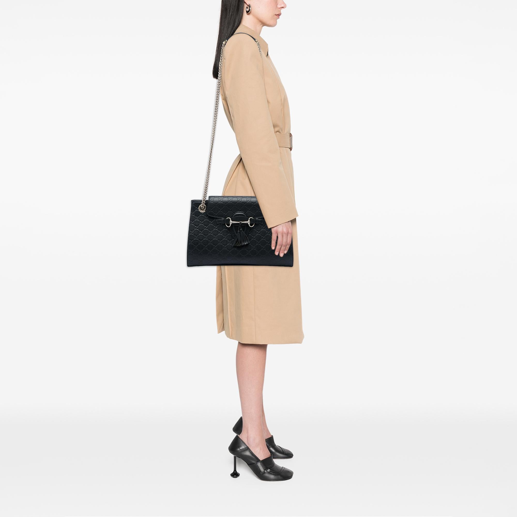 Gucci Large Guccissima Emily Shoulder Bag