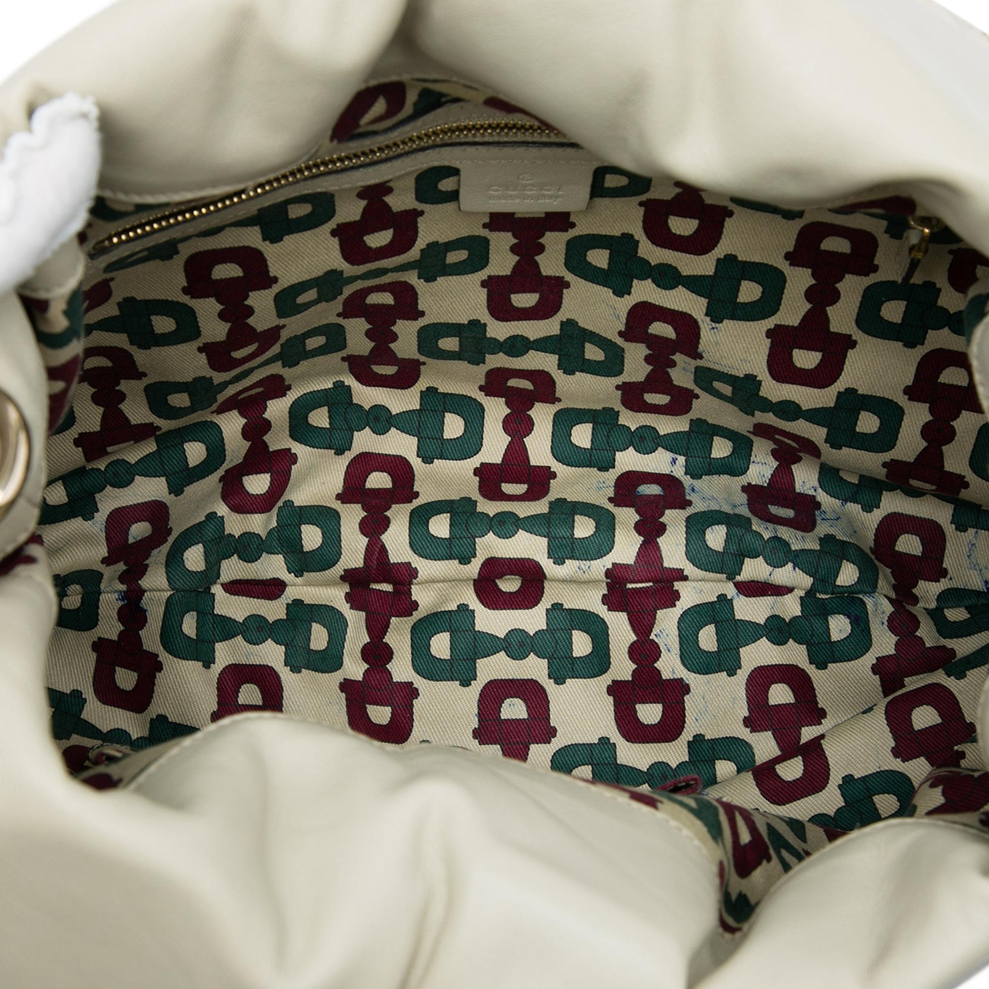 Gucci Large Guccissima Hysteria Satchel