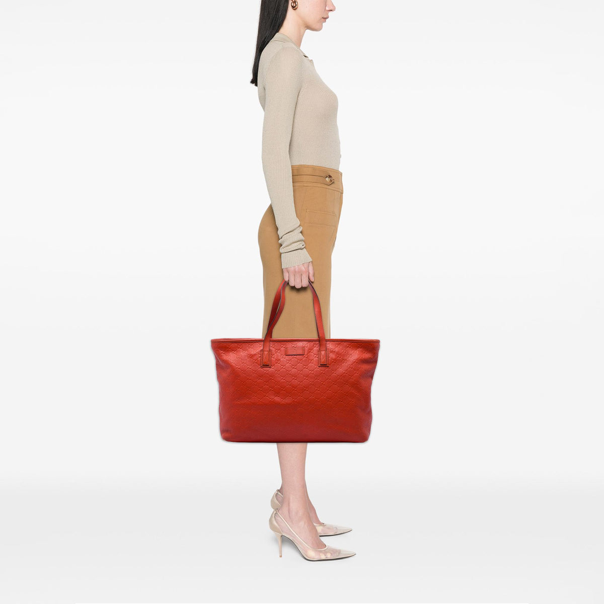 Gucci Large Guccissima Tote