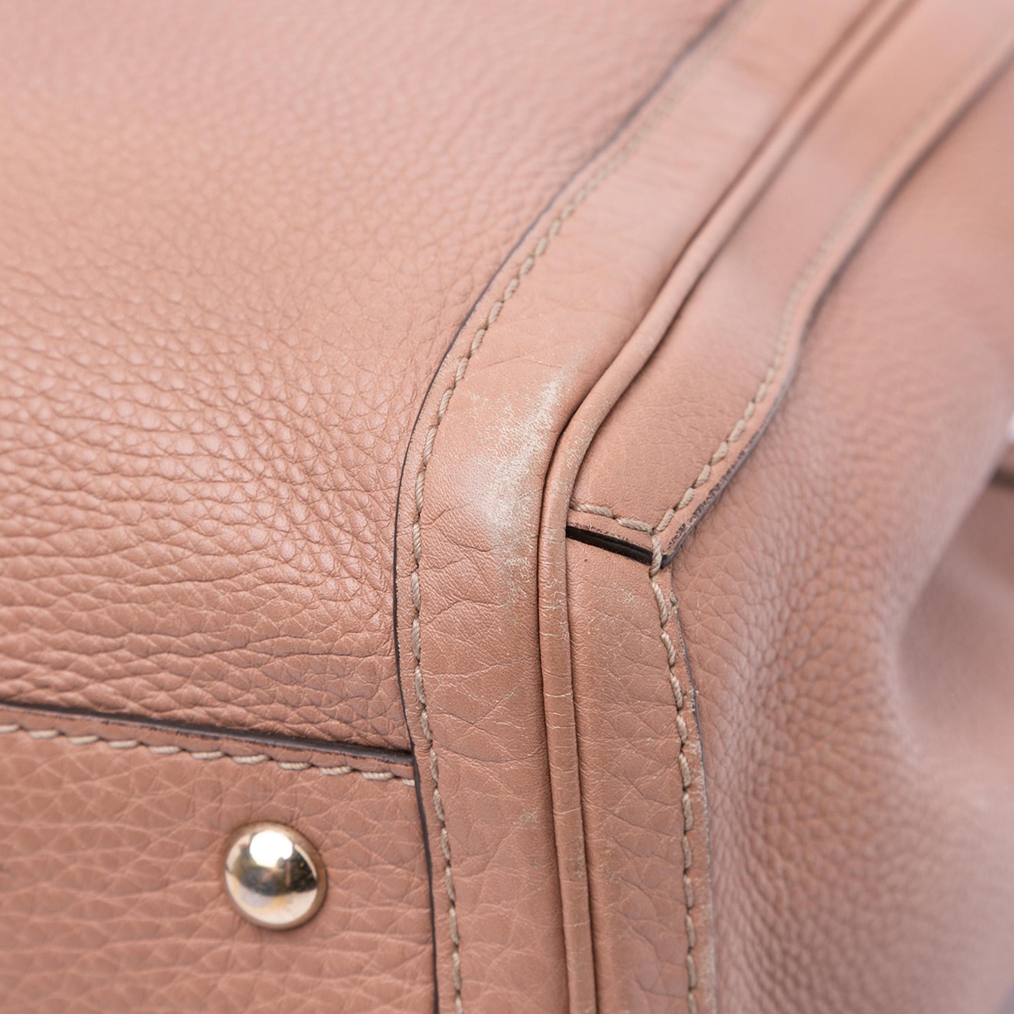 Gucci Large Leather Bella Tote