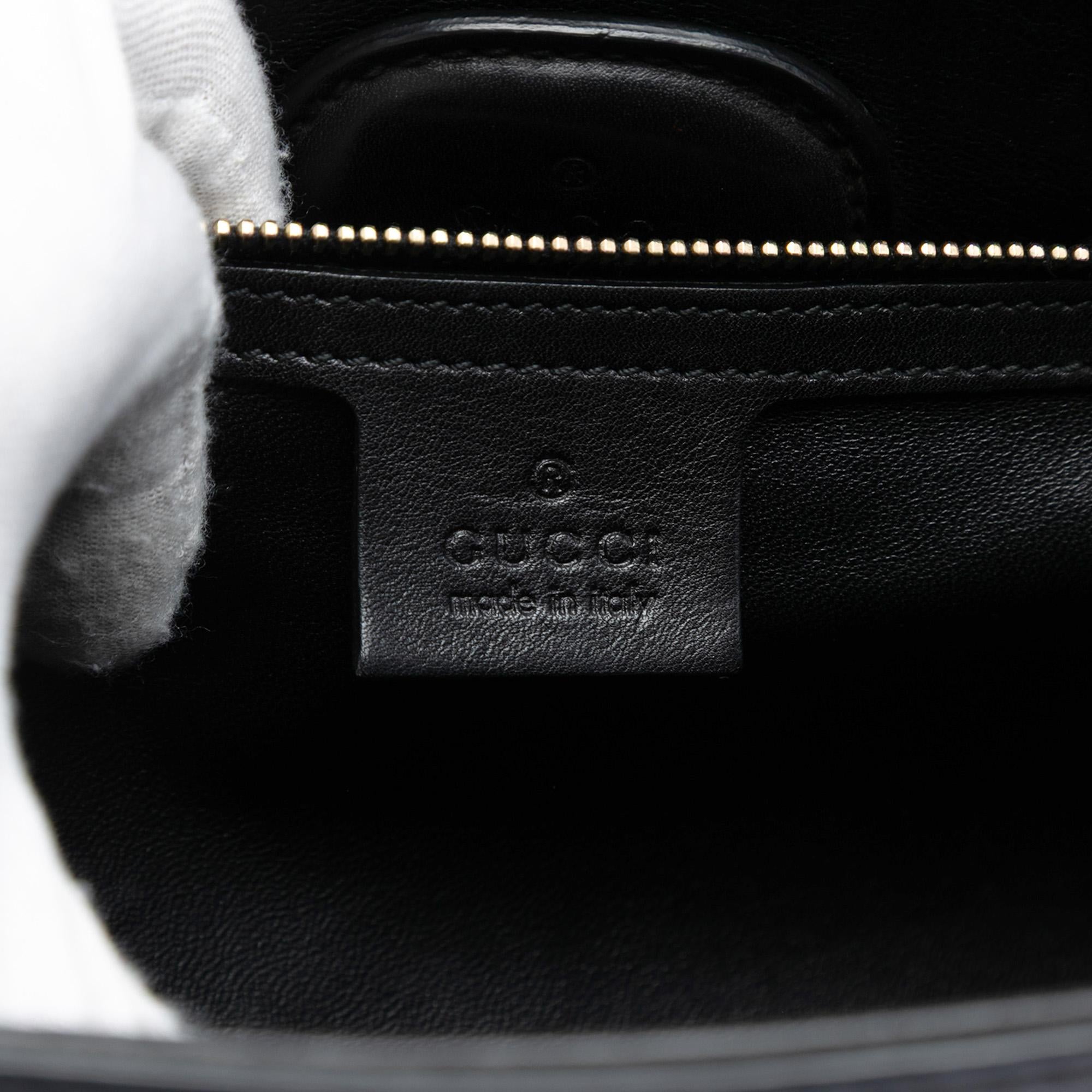 Gucci Large Leather Emily Shoulder Bag