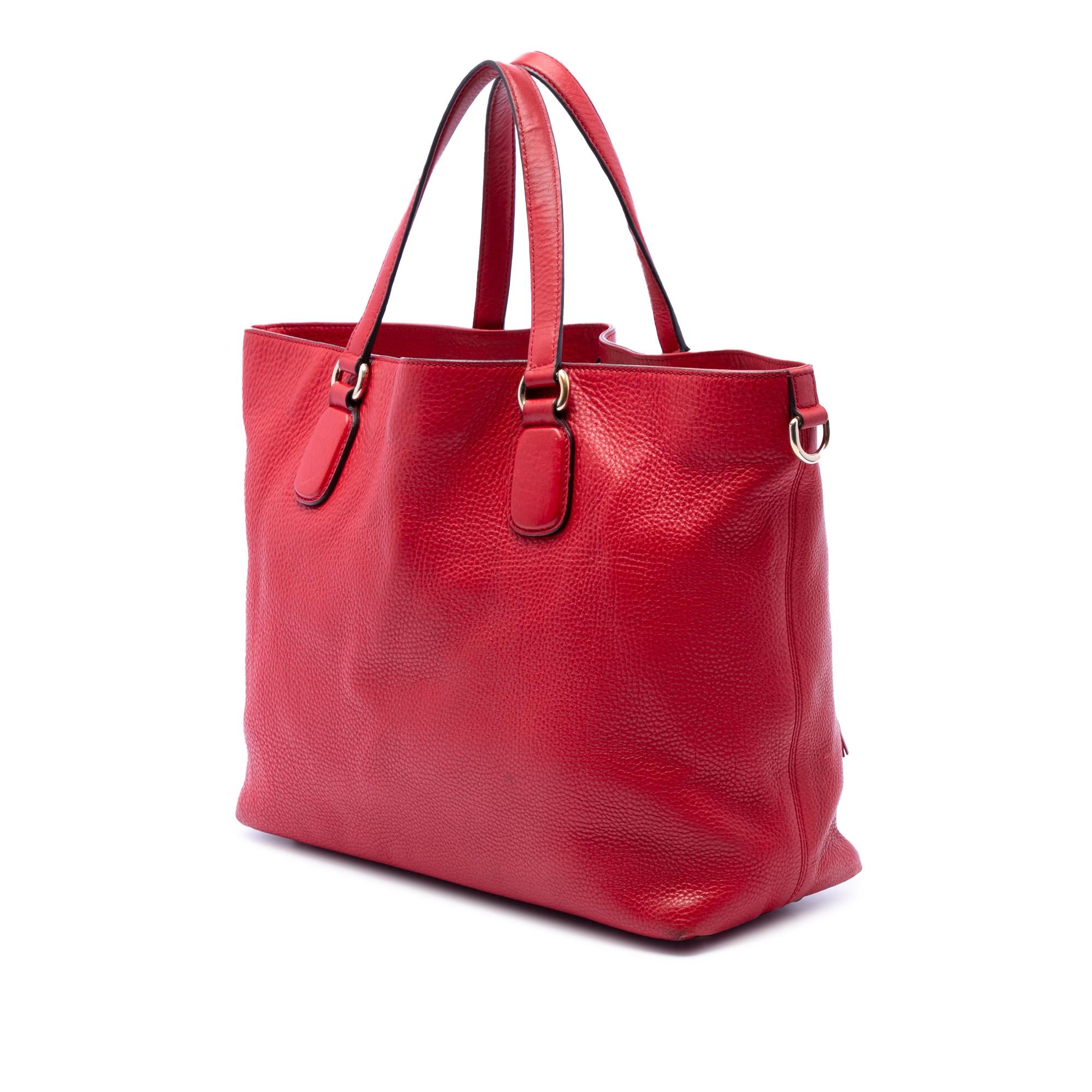 Gucci Large Leather Soho Working Tote