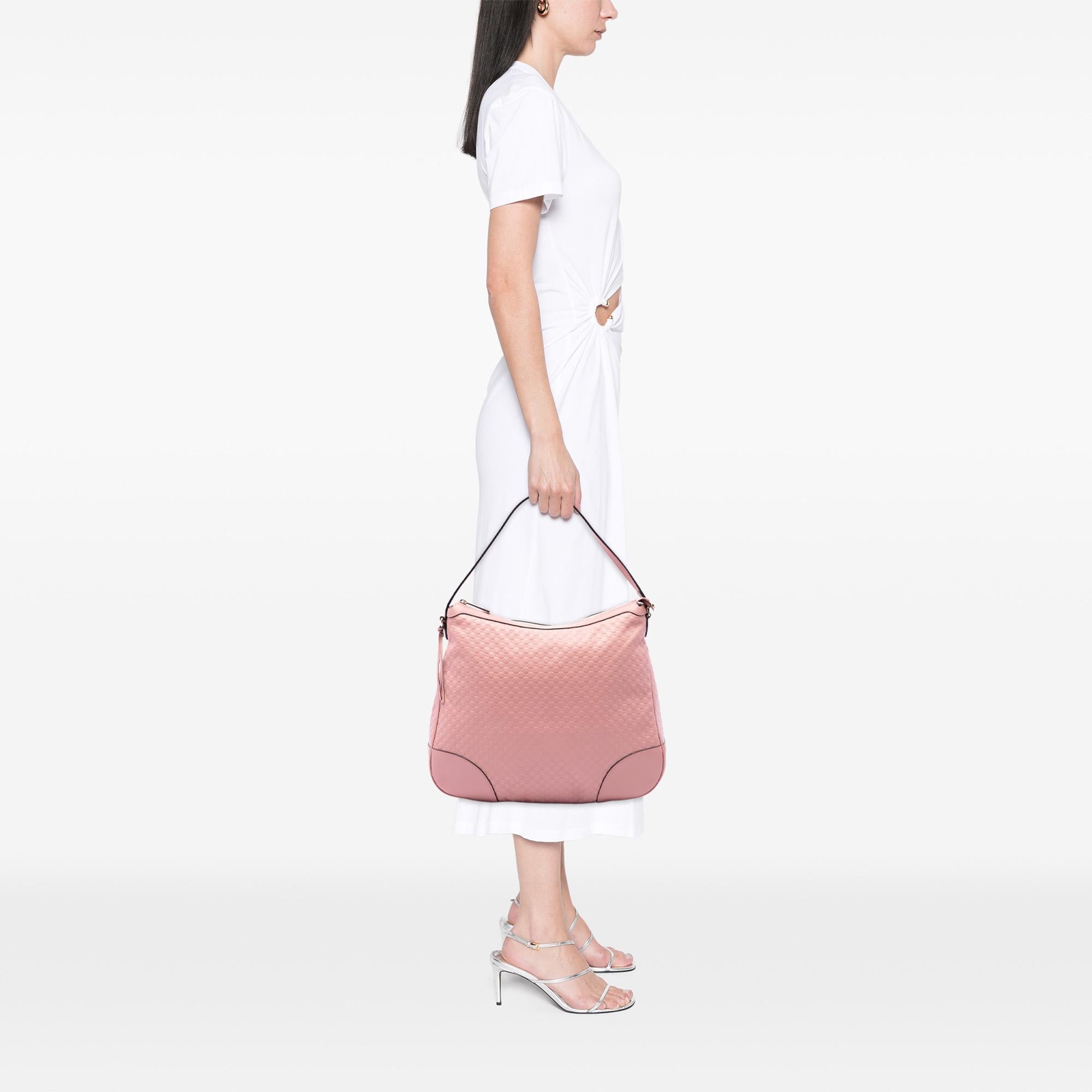 Gucci Large Microguccissima Bree Shoulder Bag