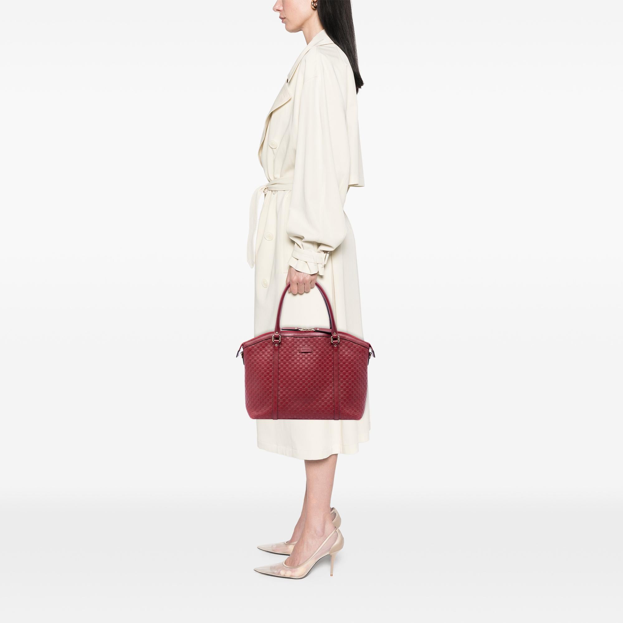 Gucci Large Microguccissima Dome Satchel