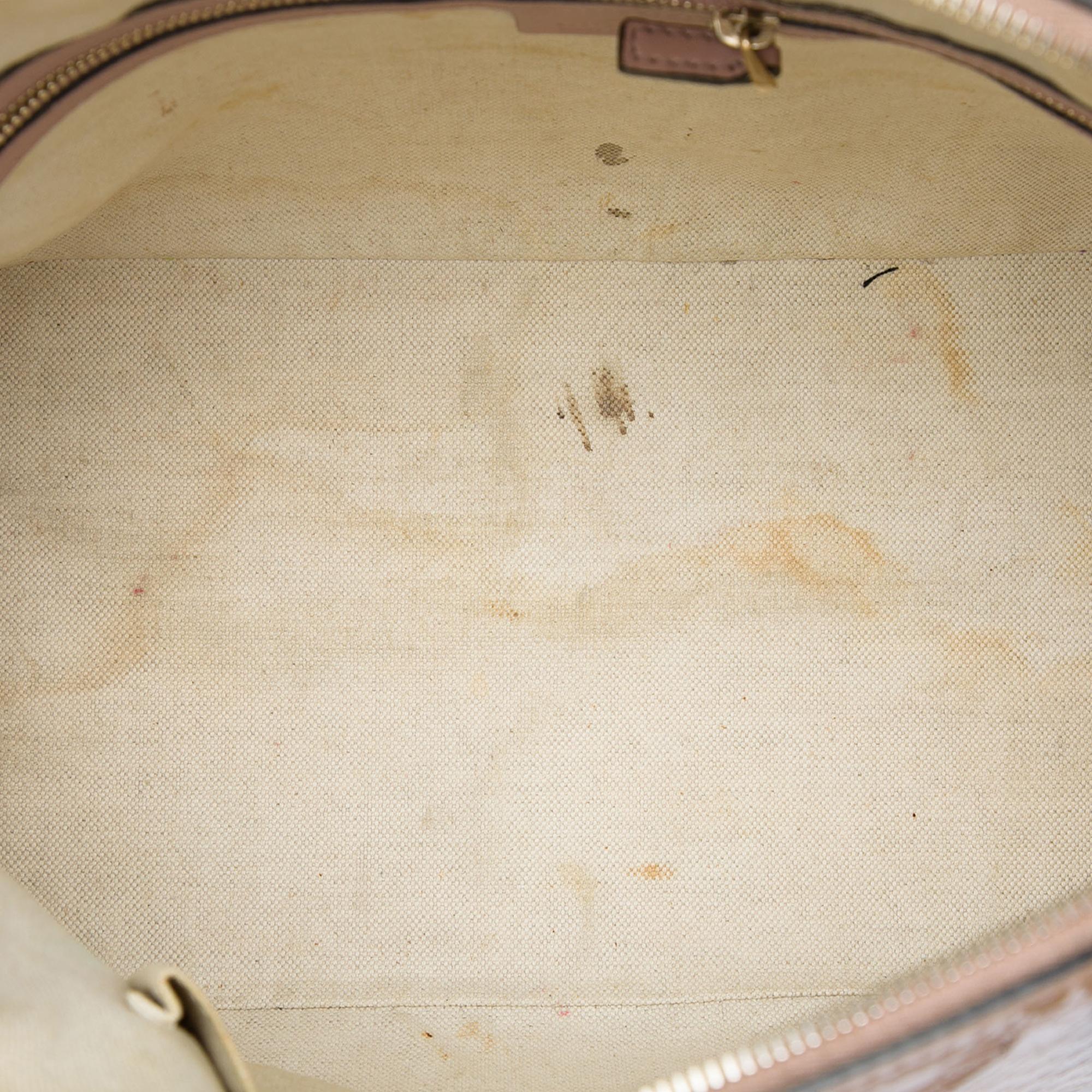 Gucci Large Microguccissima Patent Nice Dome Satchel