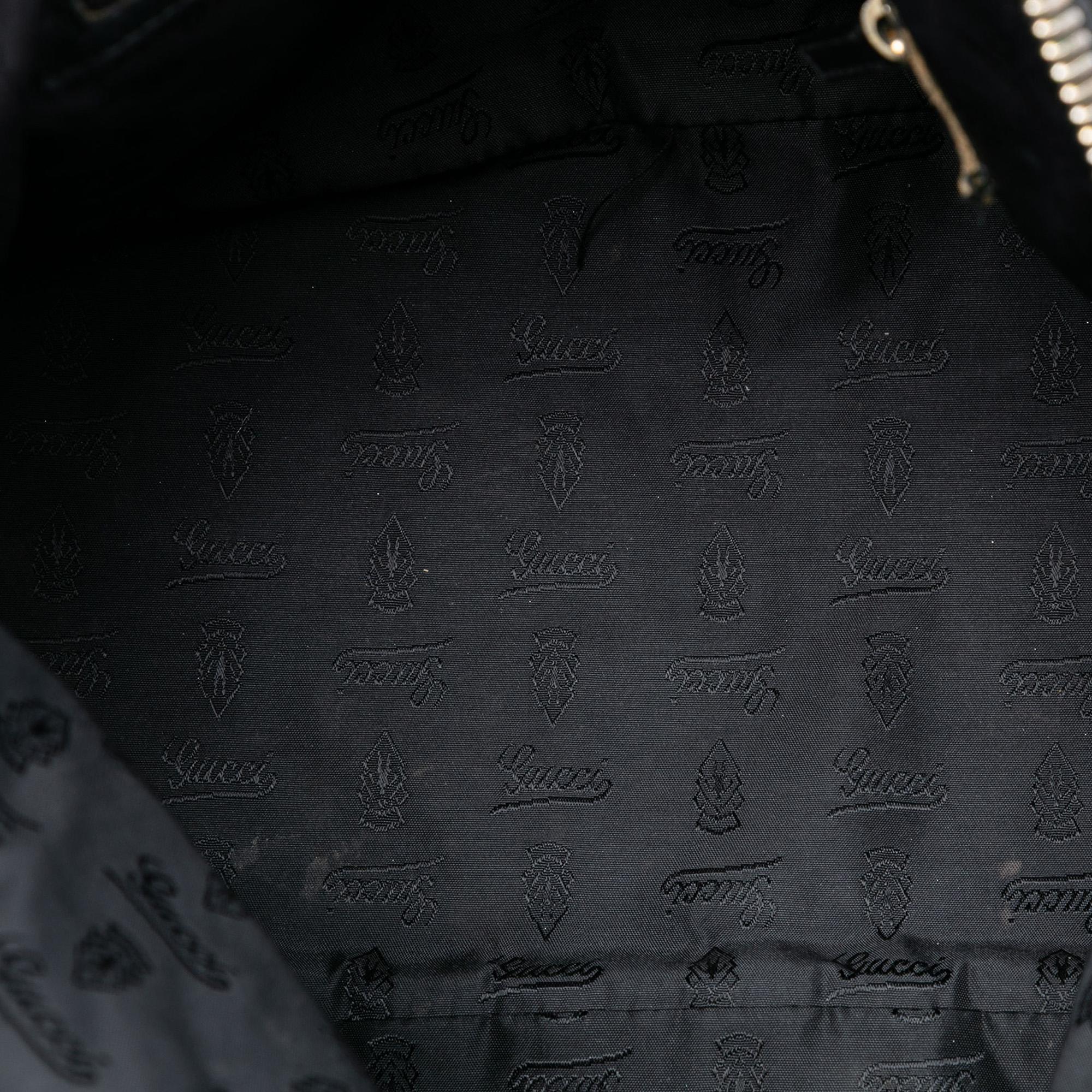 Gucci Large Patent Hysteria Satchel