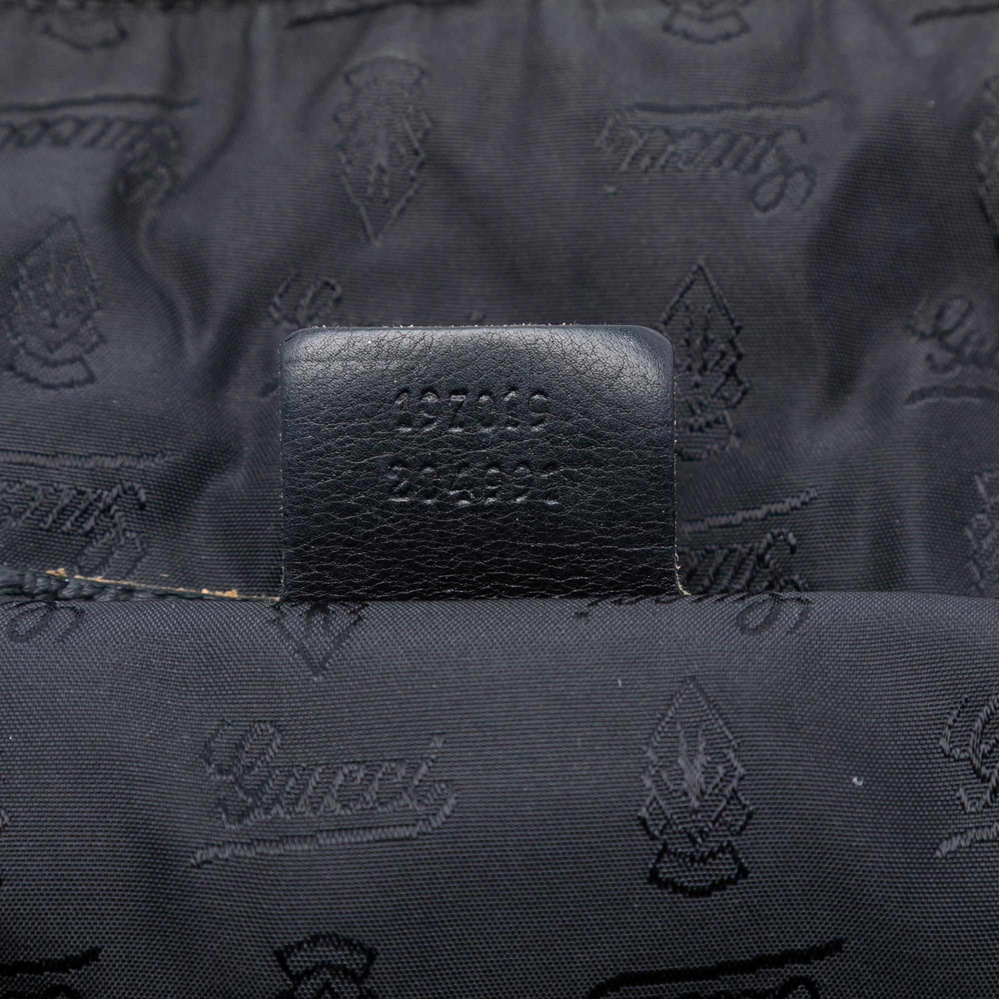 Gucci Large Patent Hysteria Satchel