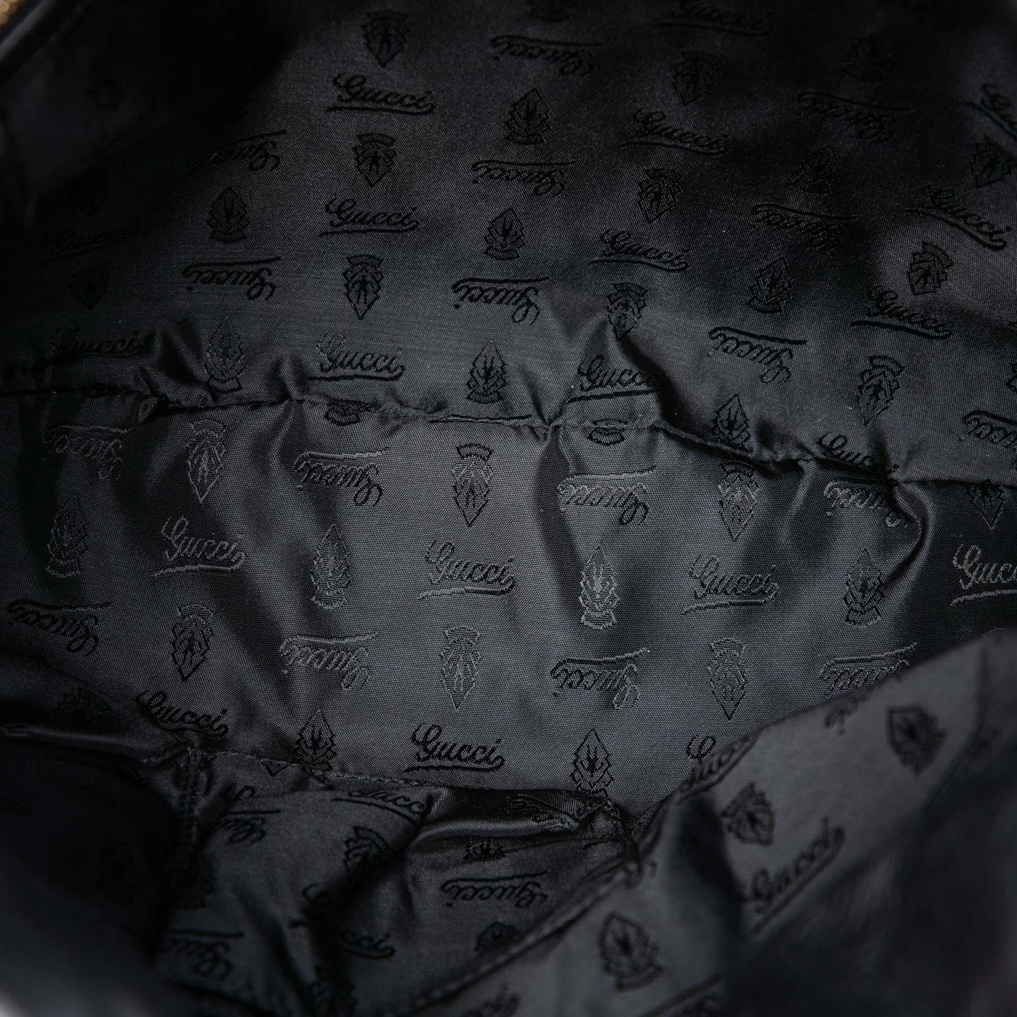 Gucci Large Patent Hysteria Satchel