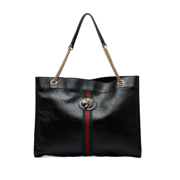 Gucci Large Rajah Tote Bag (SHG-USREAG)