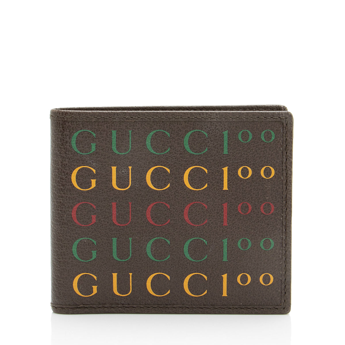 Gucci Leather 100th Anniversary Bifold Wallet