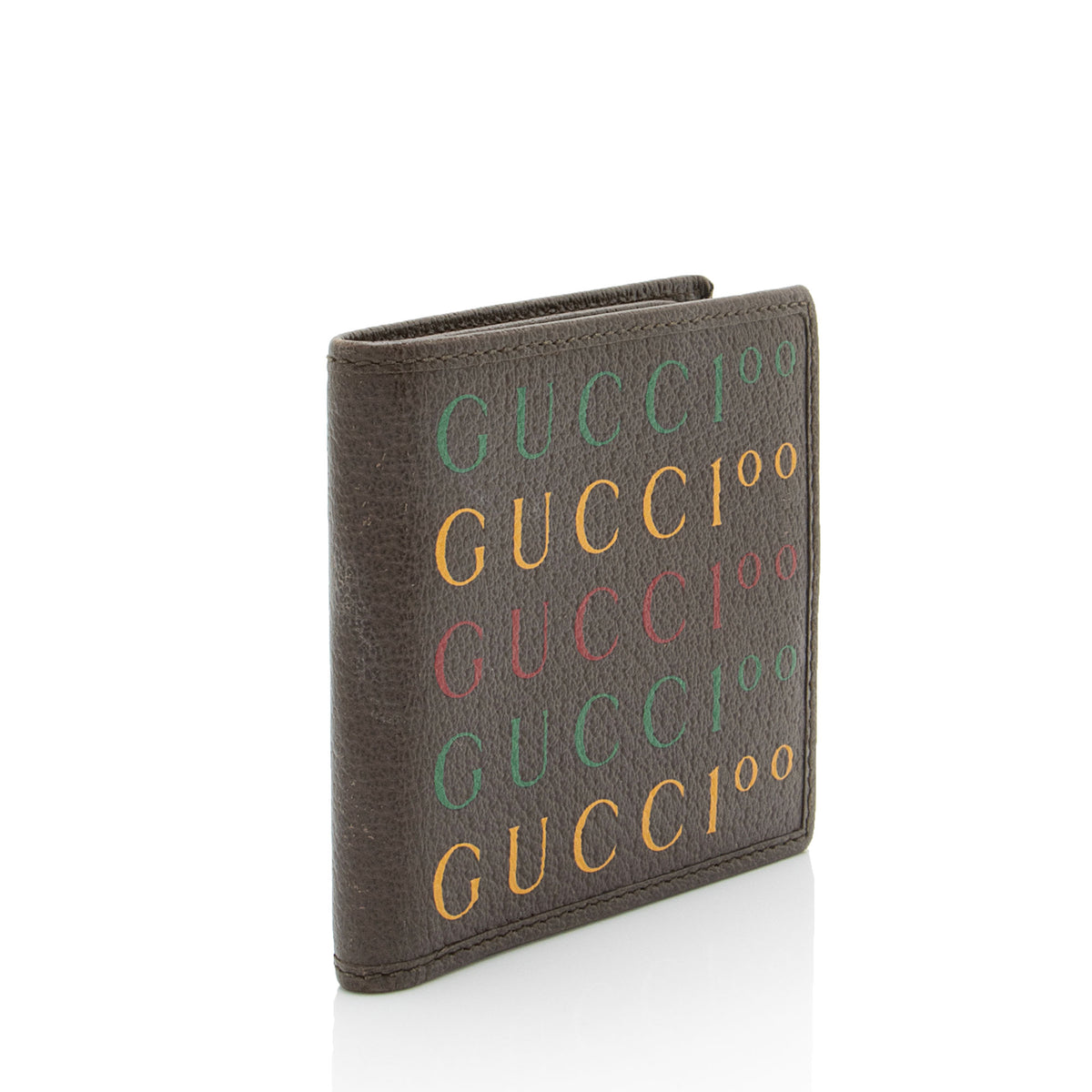 Gucci Leather 100th Anniversary Bifold Wallet