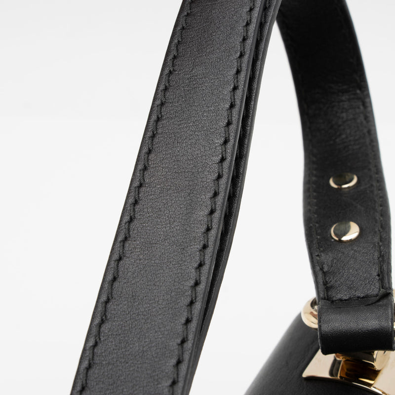 Gucci Leather 1973 Flap Medium Shoulder Bag (SHF-T6hZOI)