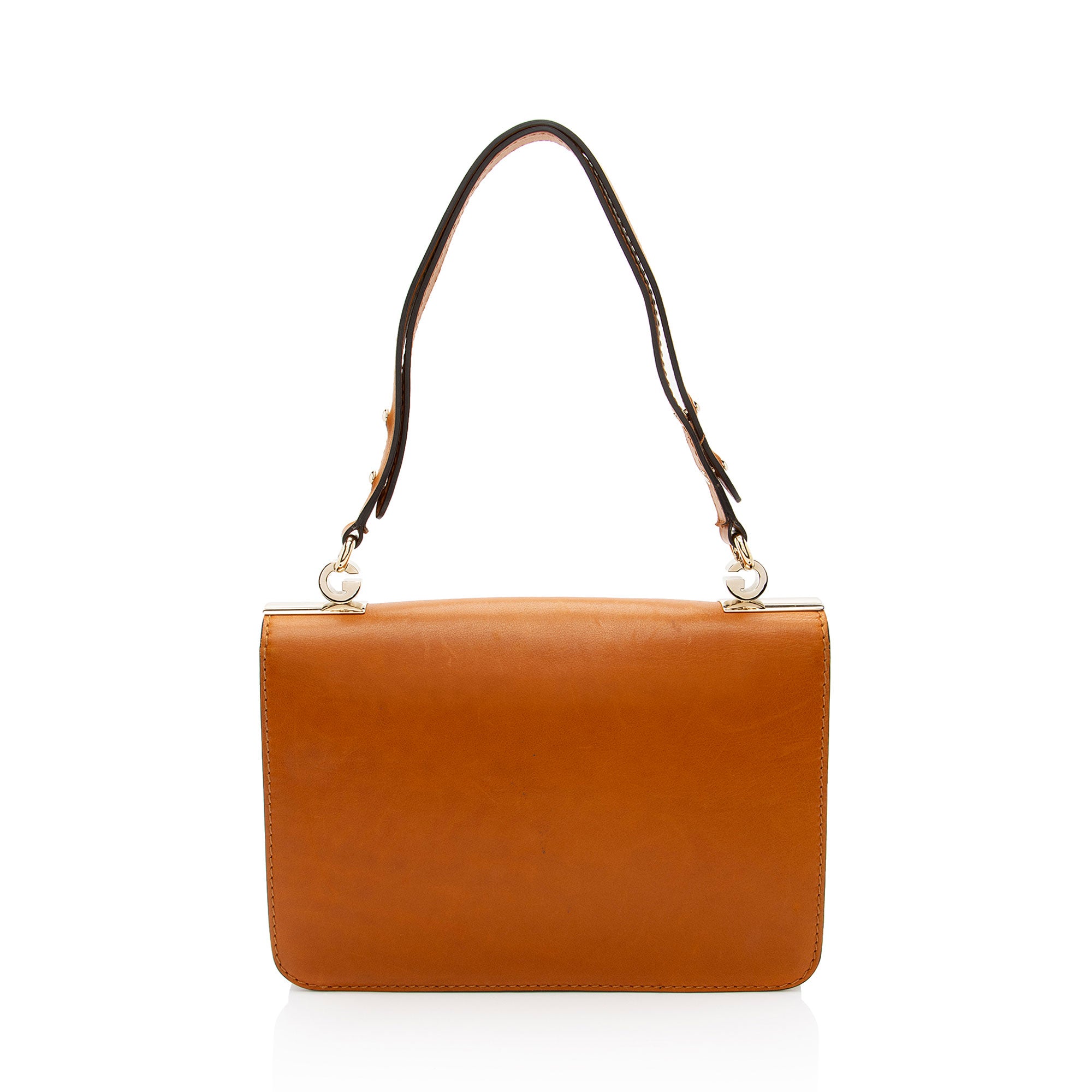 Gucci Leather 1973 Flap Medium Shoulder Bag