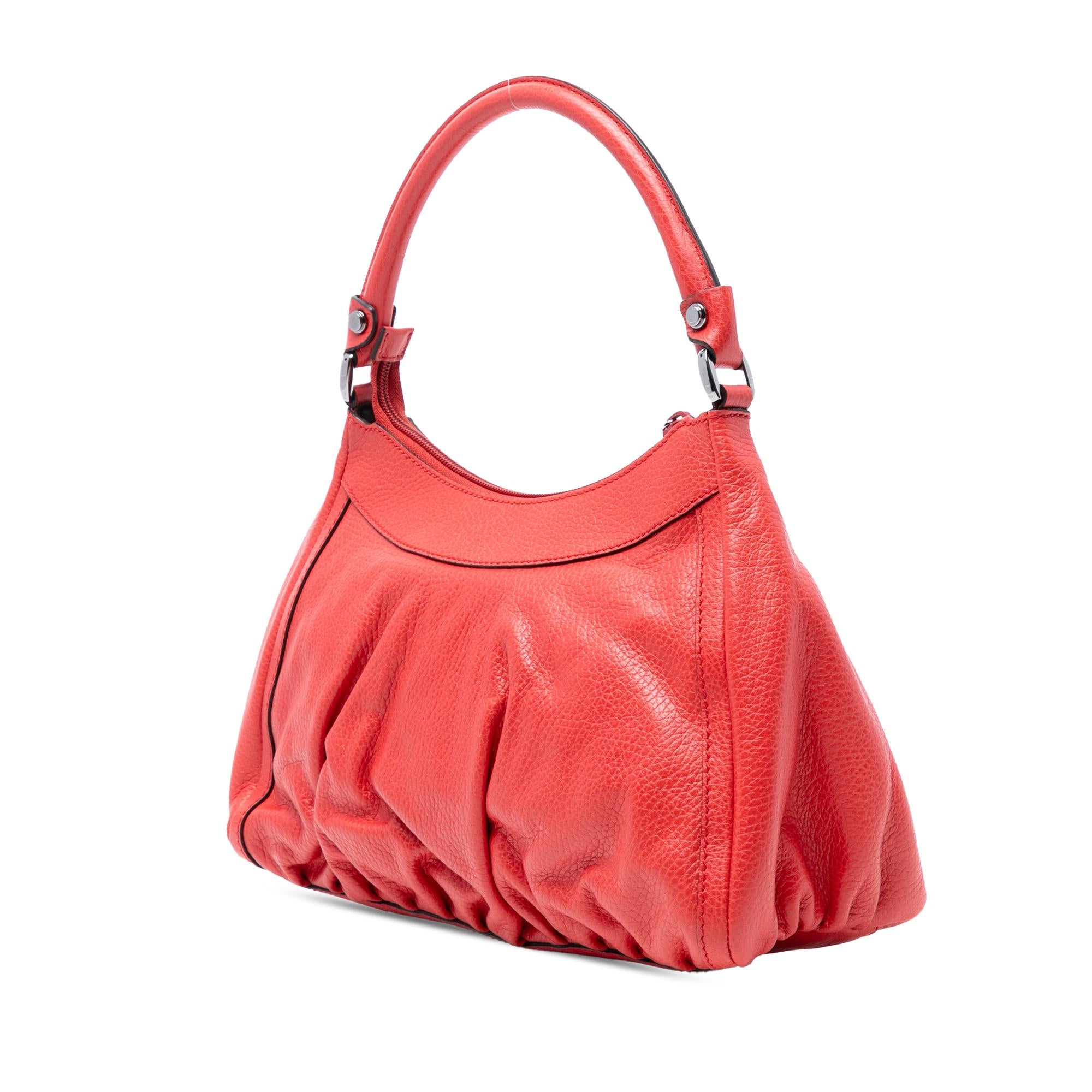 Gucci Leather Abbey D Ring Shoulder Bag