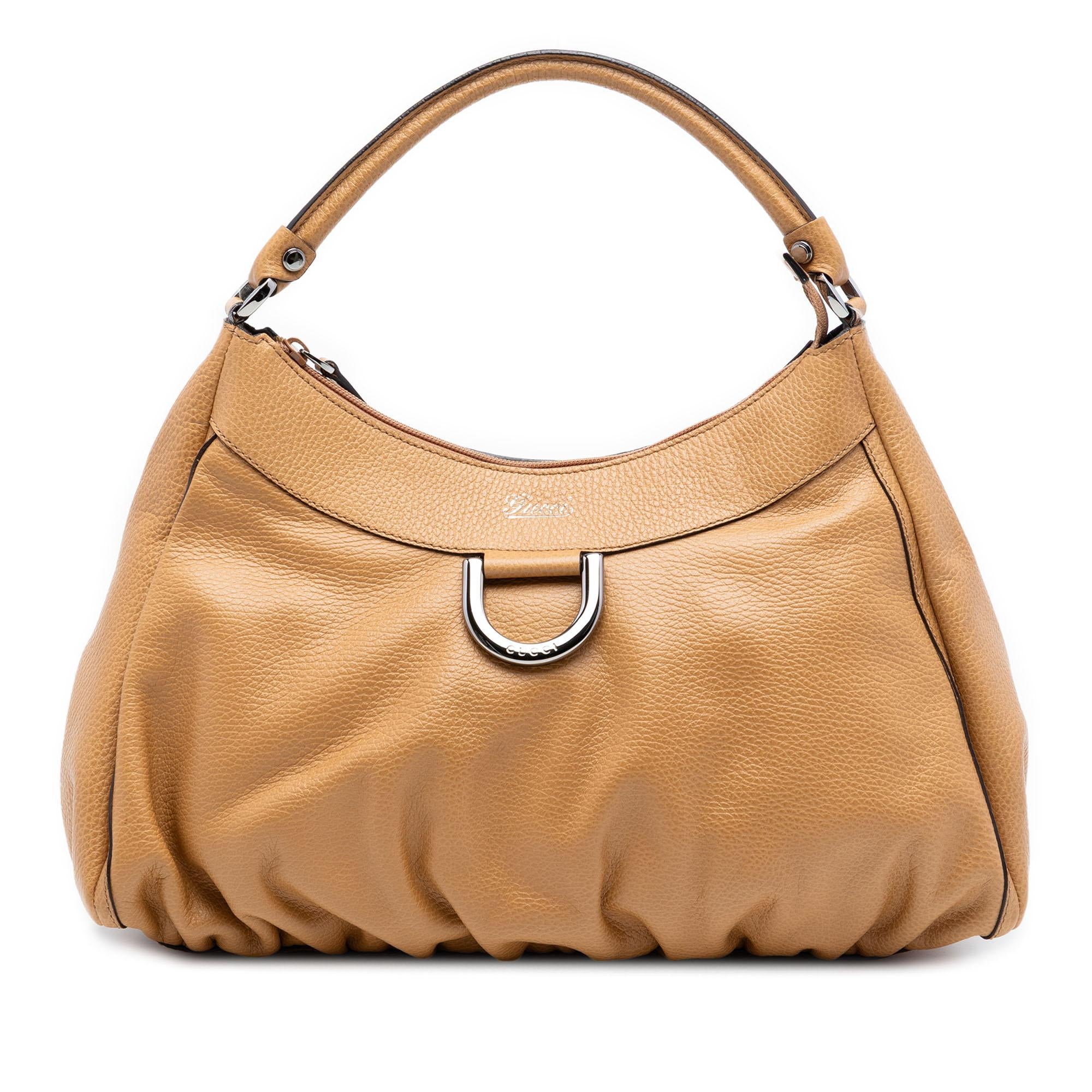 Gucci Leather Abbey D Ring Shoulder Bag