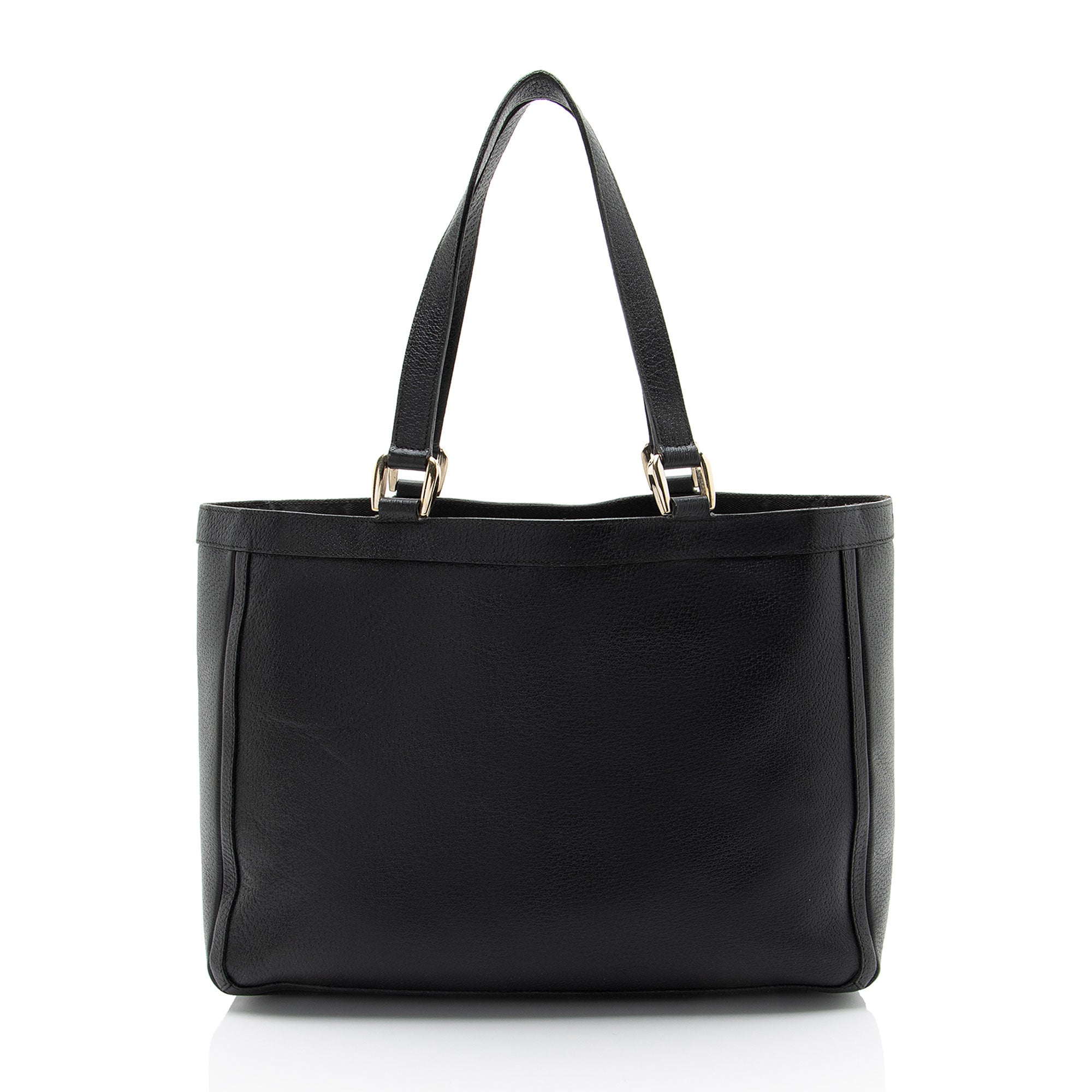 Gucci Leather Abbey Pocket Tote